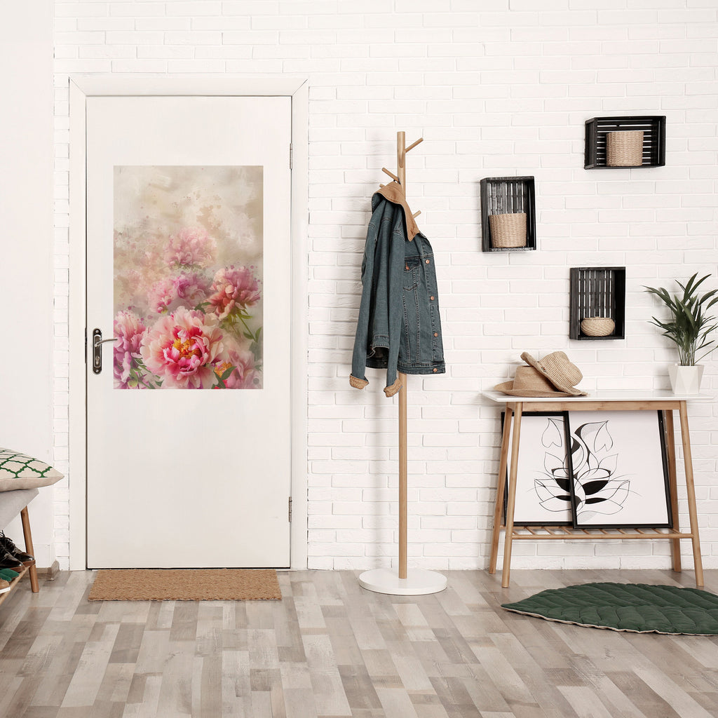 Affiche verticale autocollante PEONY WHISPER