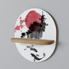 CHERRY SHADOWS Art Shelf