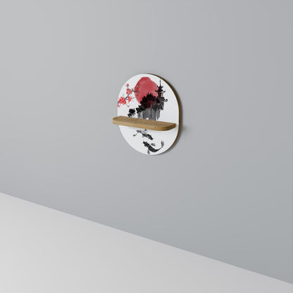 CHERRY SHADOWS Art Shelf