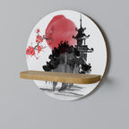 CHERRY SHADOWS Art Shelf