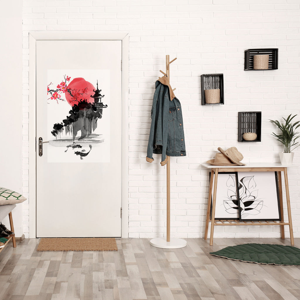 CHERRY SHADOWS Peel and Stick Vertical Poster