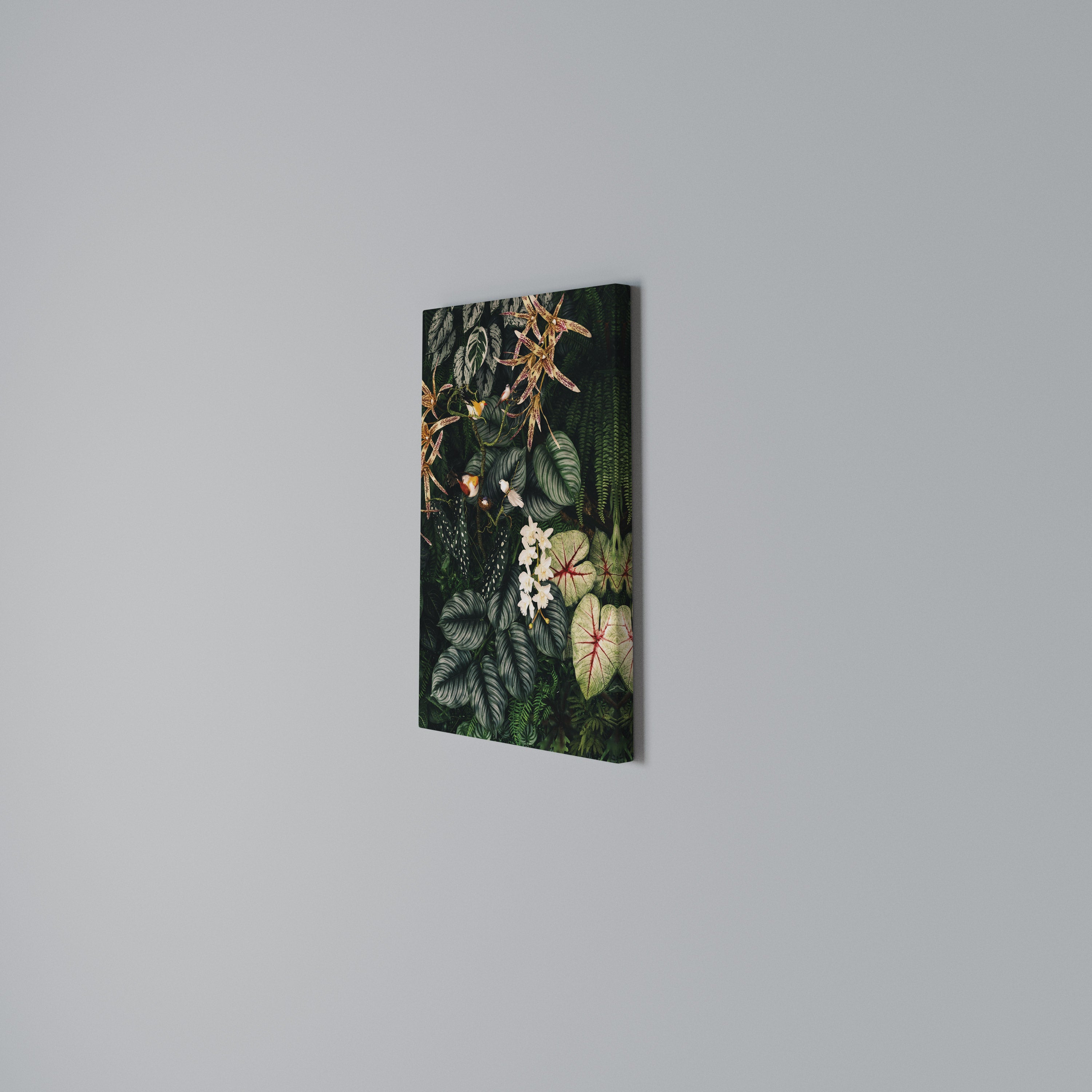 SILENT WILDERNESS Vertical Canvas Print