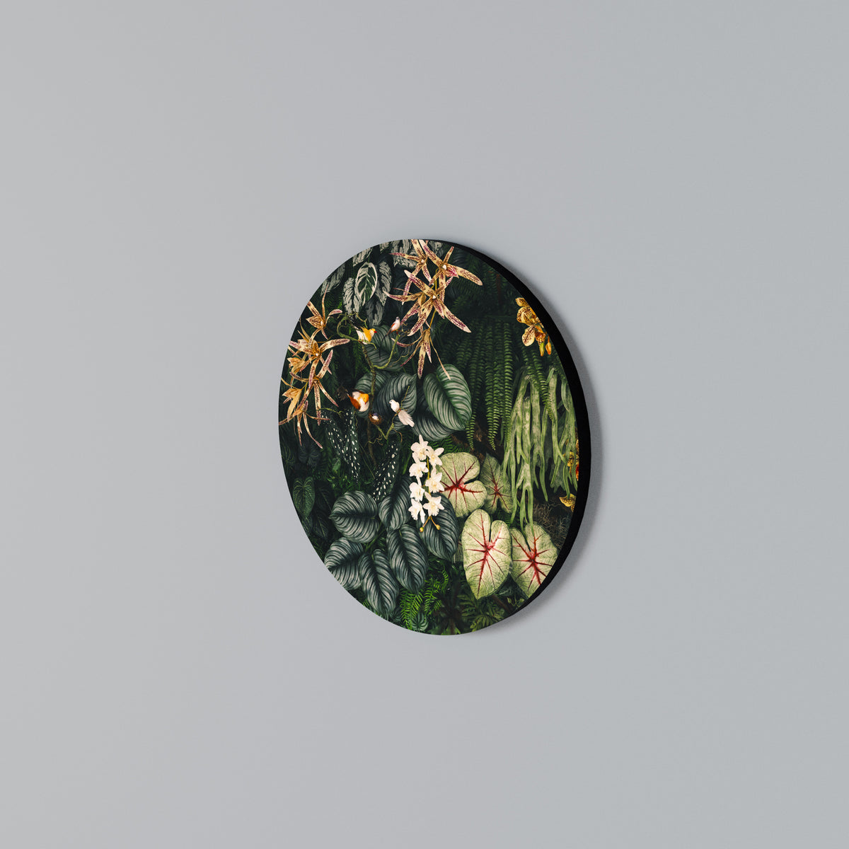 SILENT WILDERNESS Round Wall Art