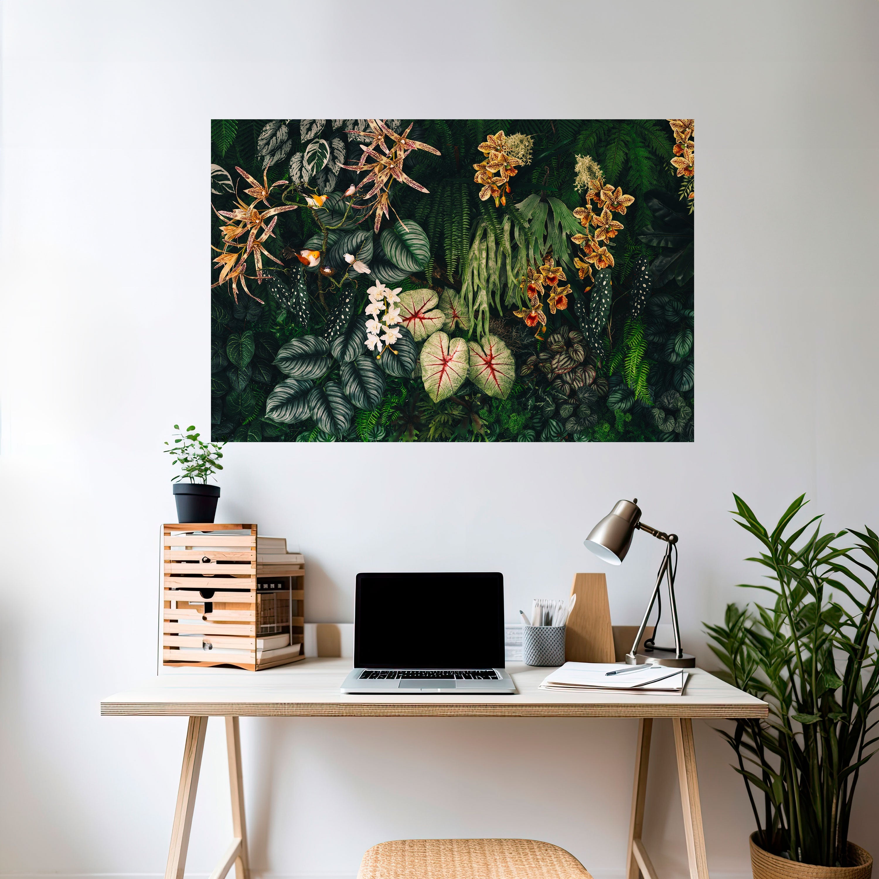 Affiche horizontale autocollante SILENT WILDERNESS