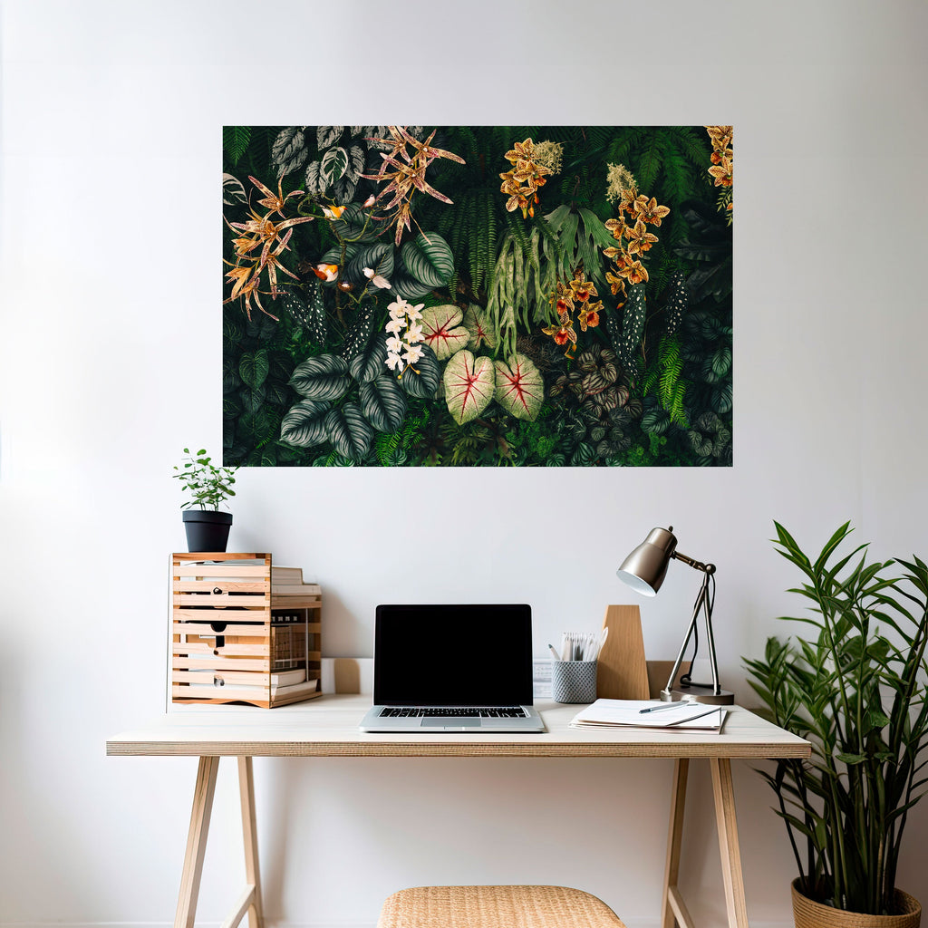 Affiche horizontale autocollante SILENT WILDERNESS