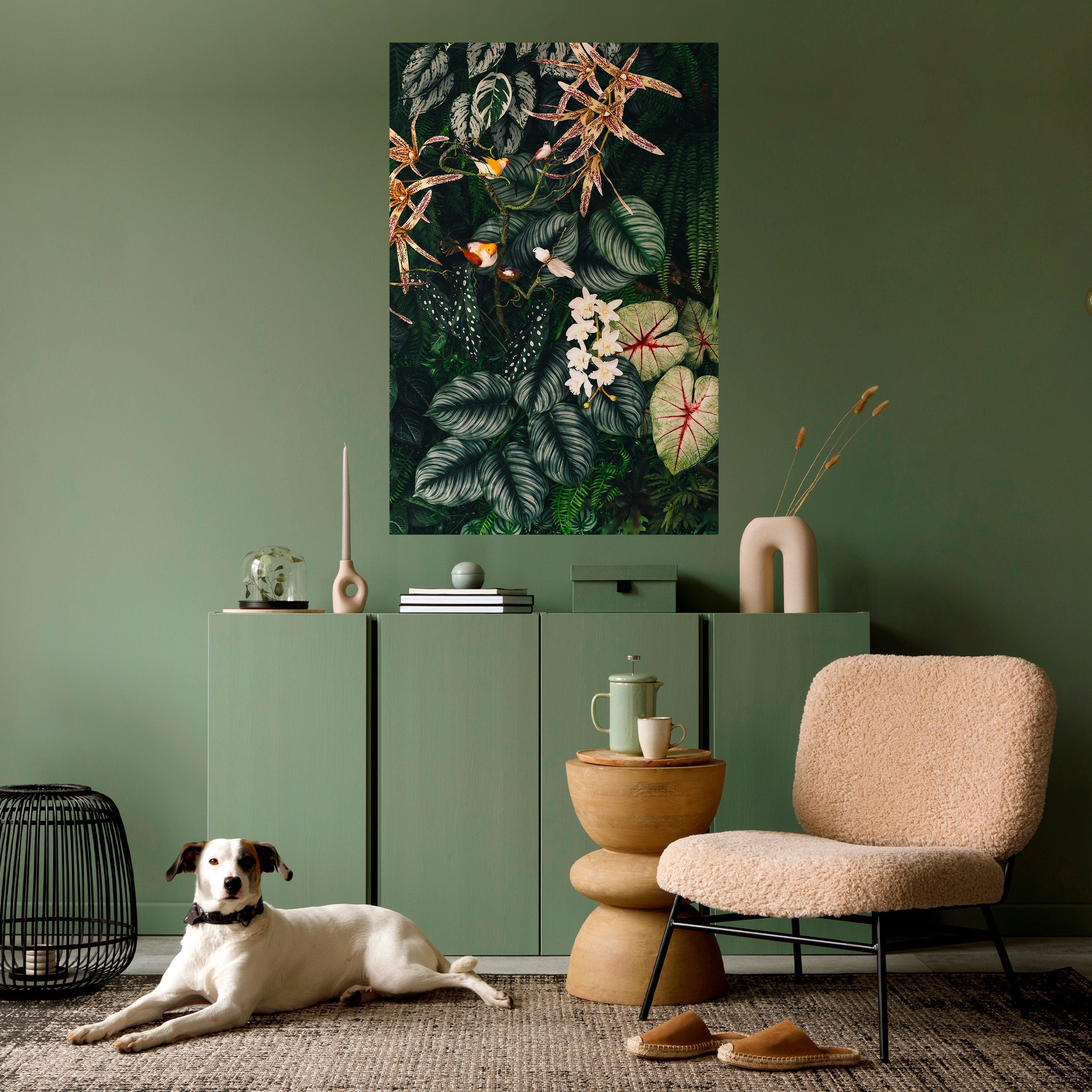 Affiche verticale autocollante SILENT WILDERNESS