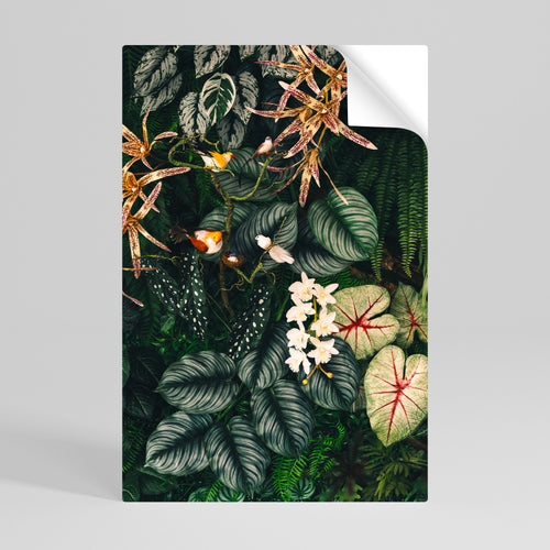 SILENT WILDERNESS Peel and Stick Vertical Poster