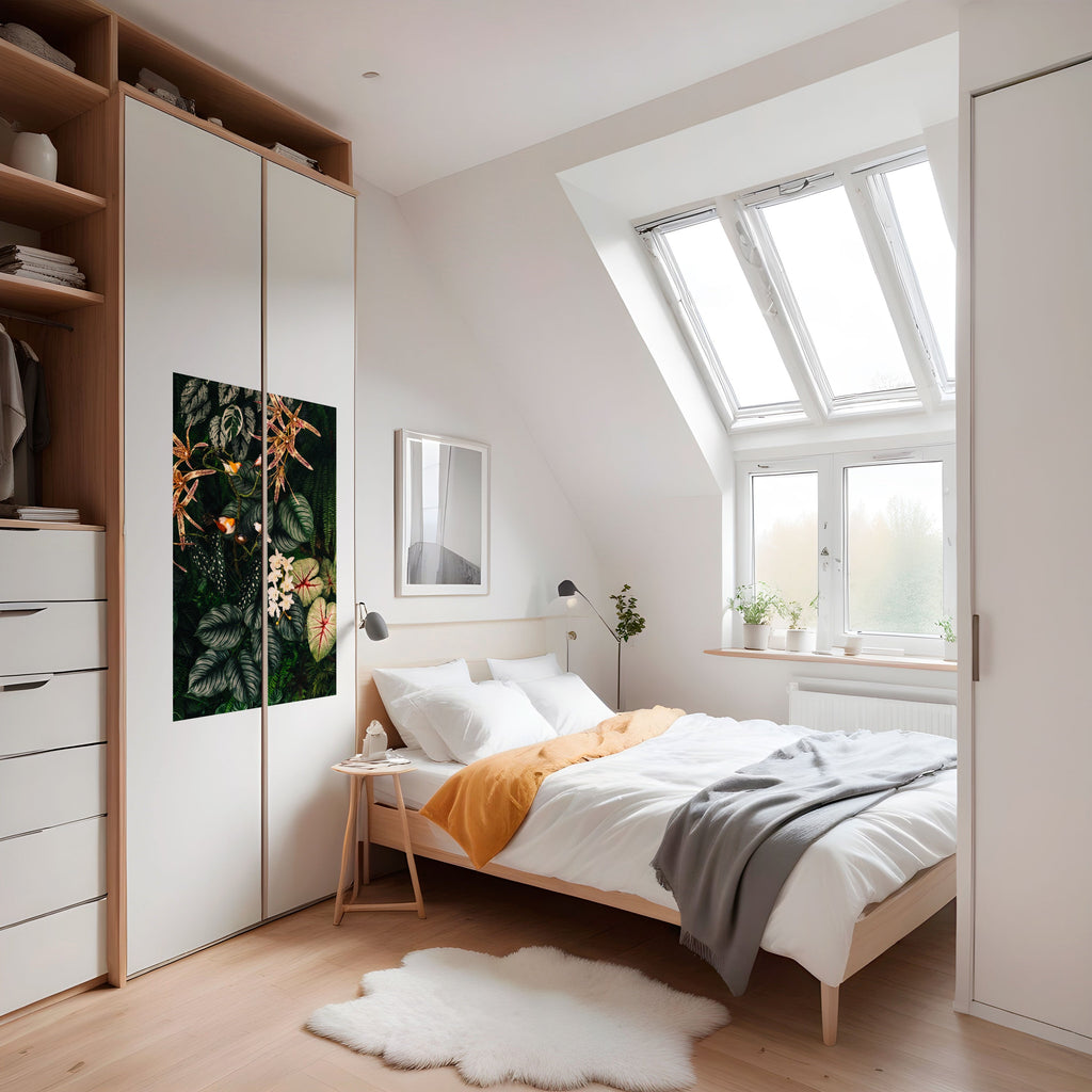 Affiche verticale autocollante SILENT WILDERNESS