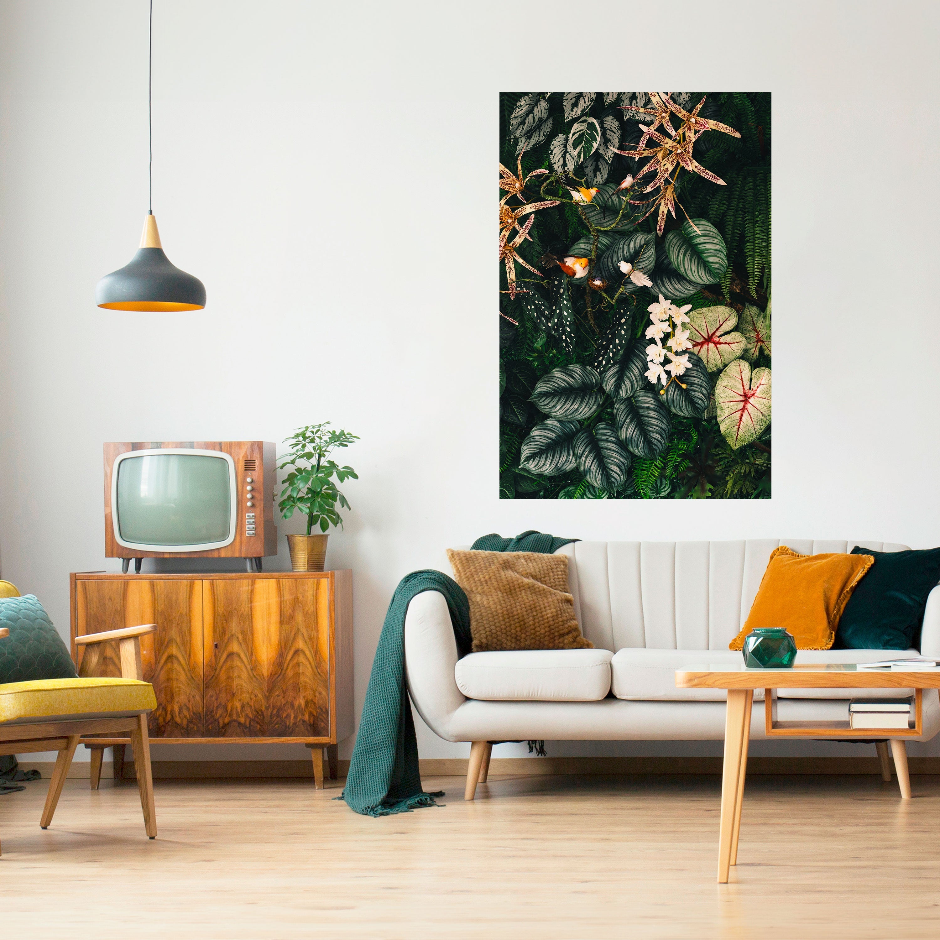 Affiche verticale autocollante SILENT WILDERNESS