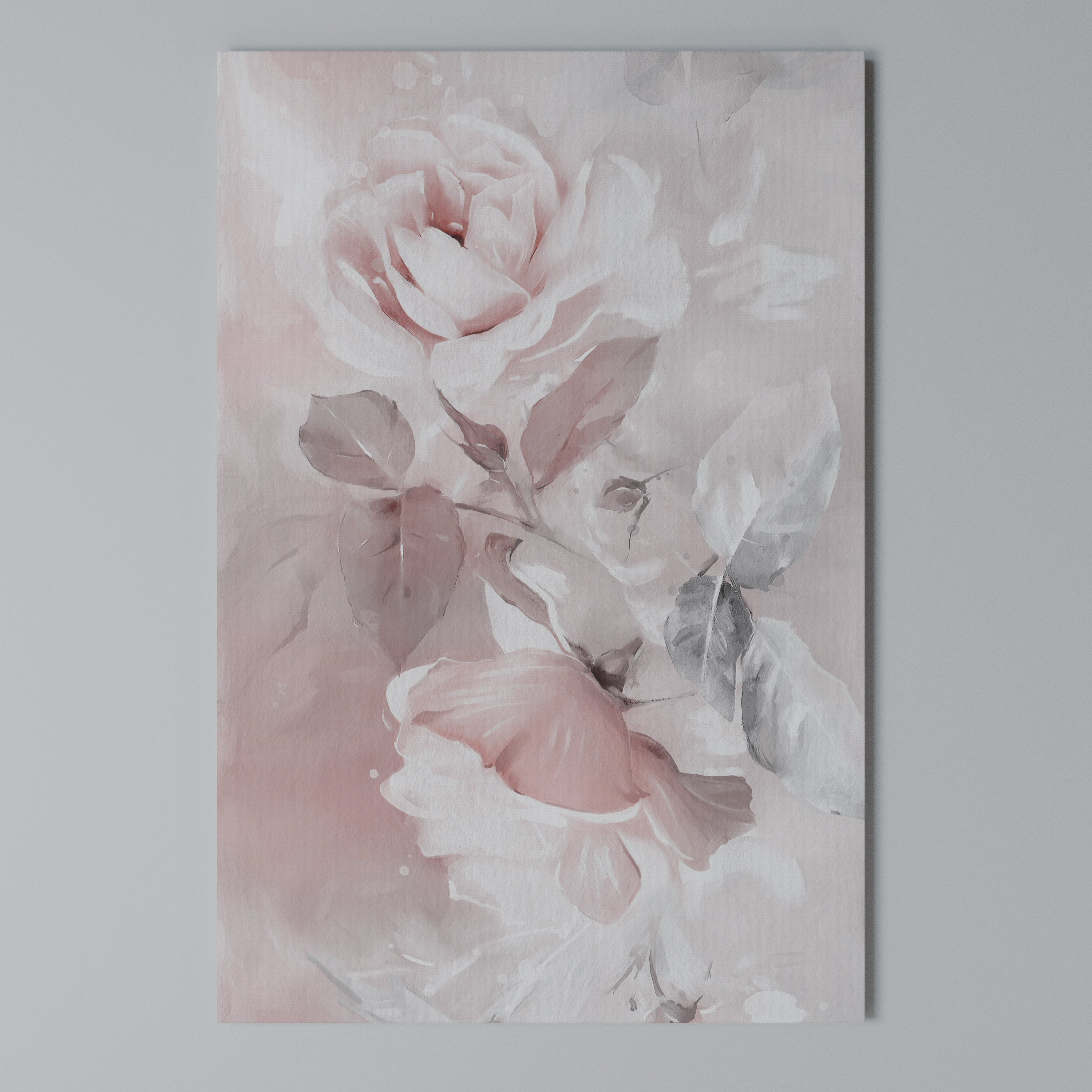 GRACEFUL DAYS Vertical Canvas Print
