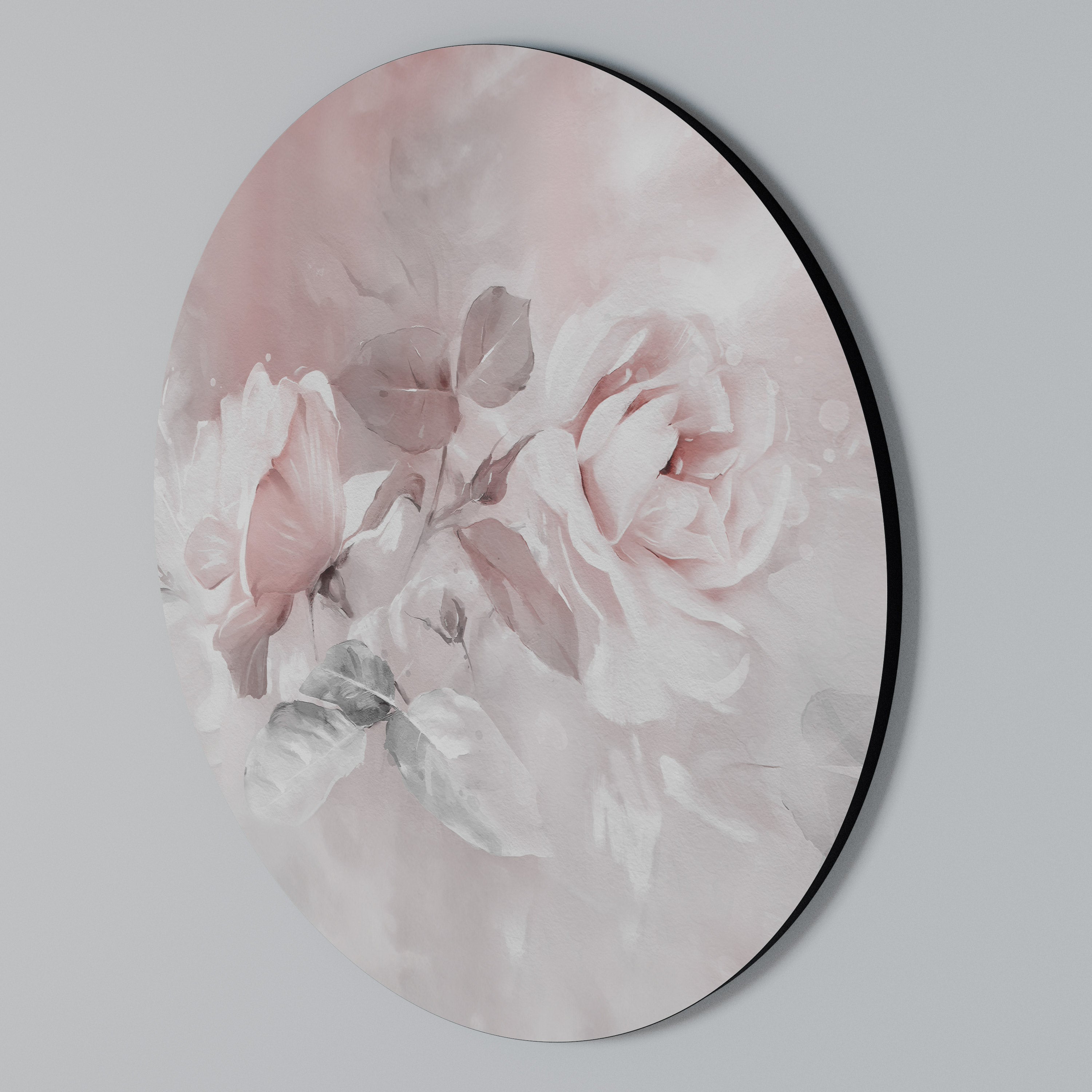 GRACEFUL DAYS Round Wall Art