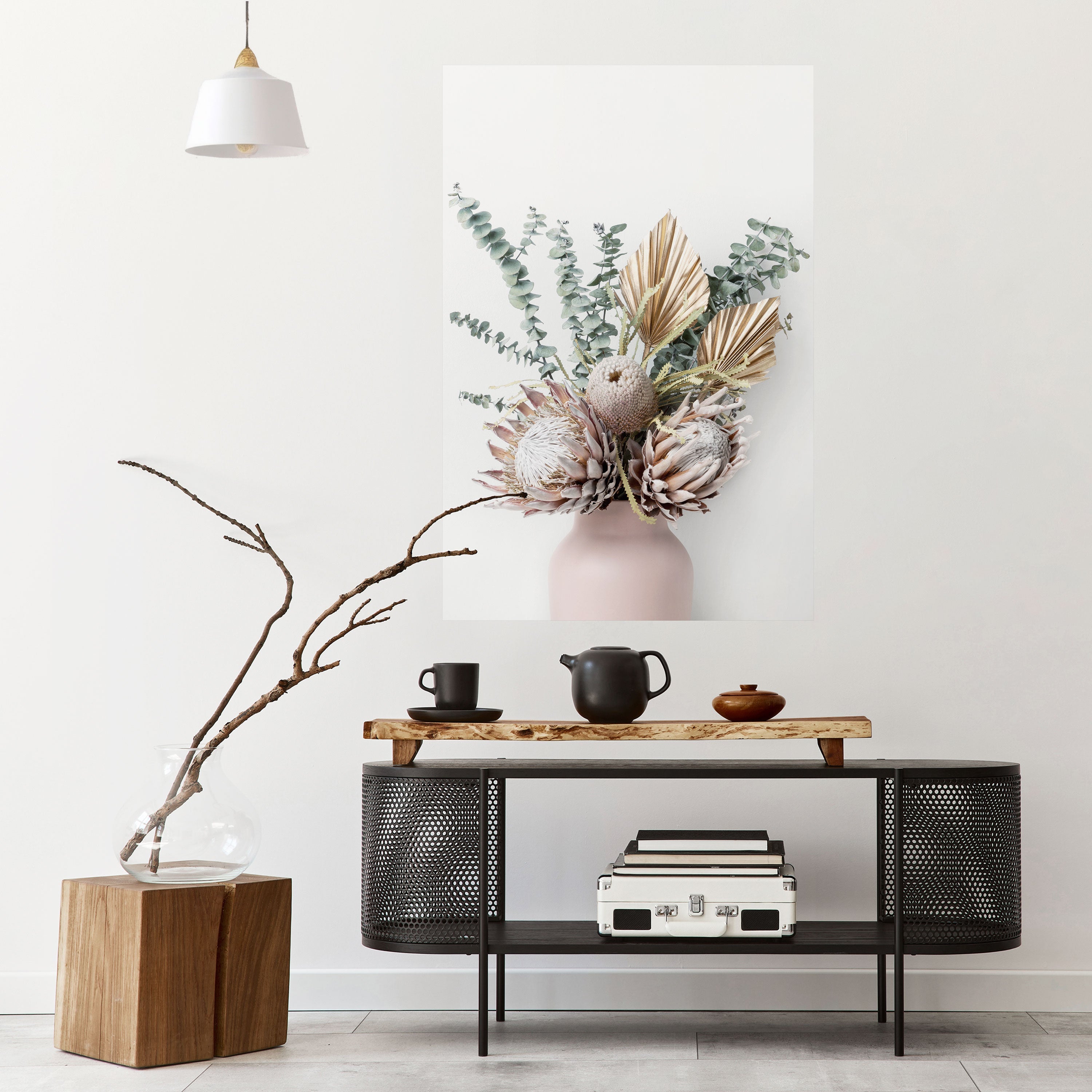 Affiche verticale autocollante NATURE'S GOLDEN WHIMSY