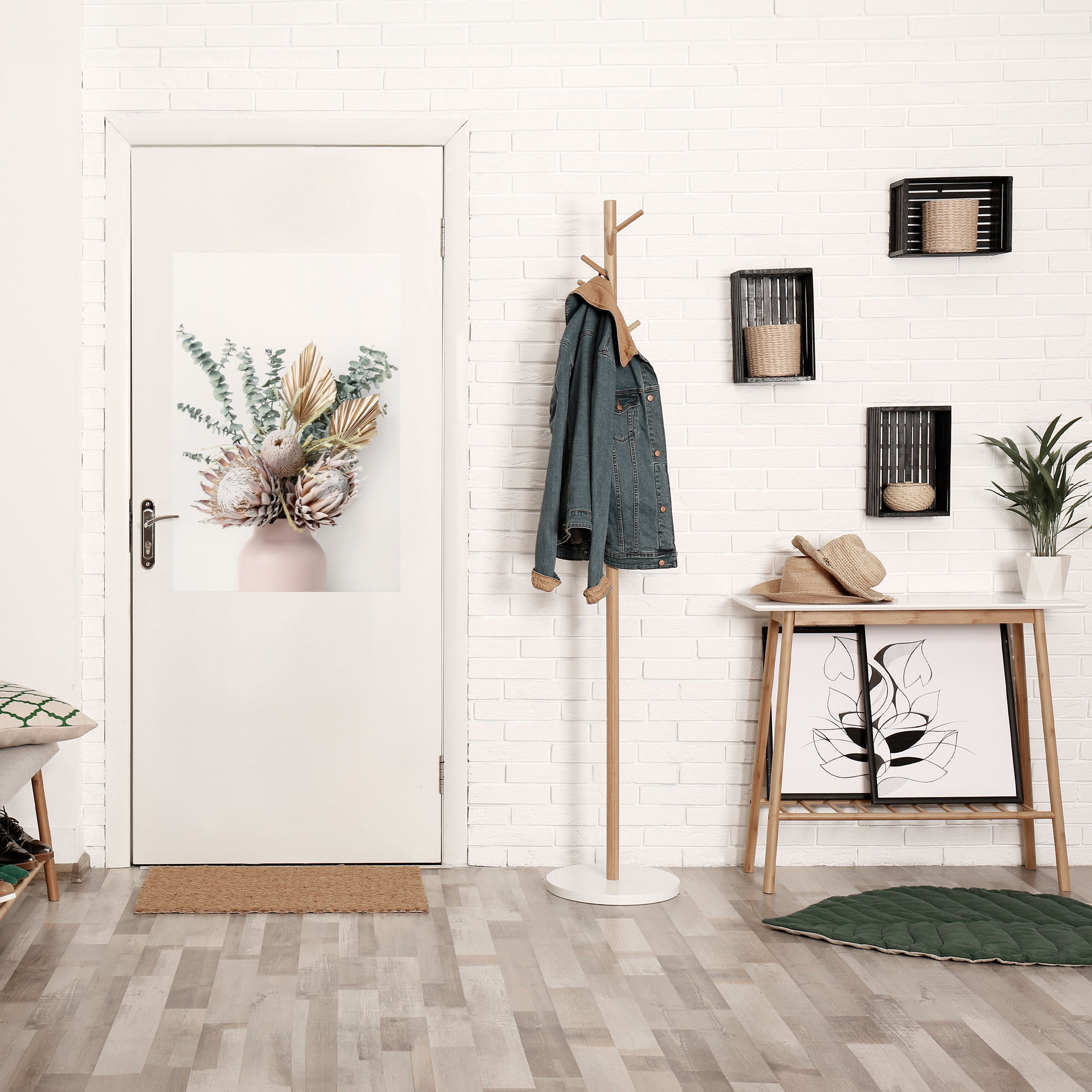 Affiche verticale autocollante NATURE'S GOLDEN WHIMSY