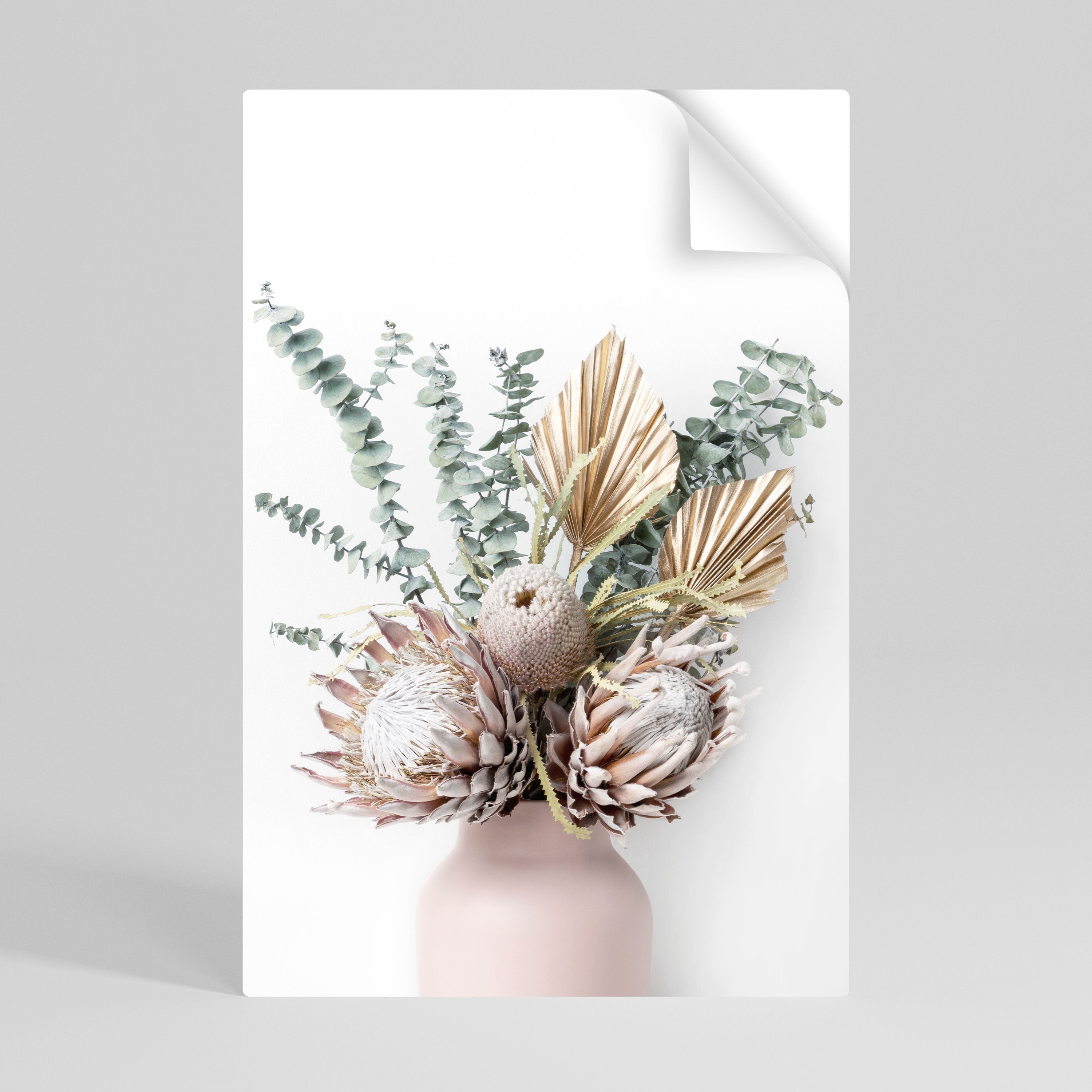 Affiche verticale autocollante NATURE'S GOLDEN WHIMSY