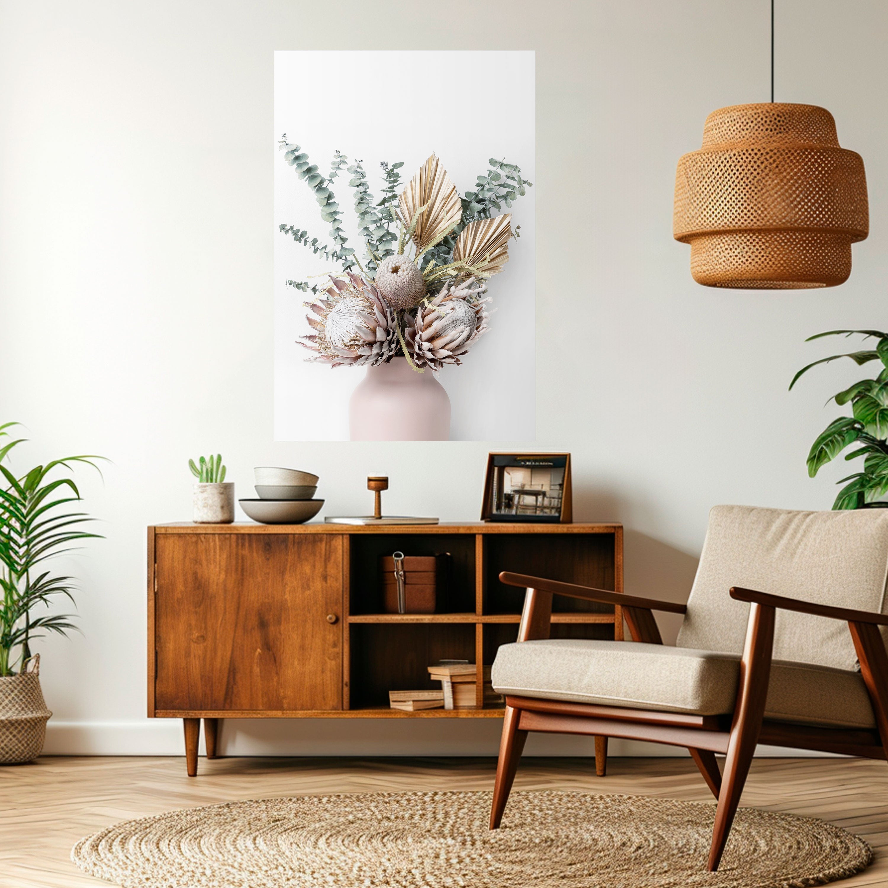 Affiche verticale autocollante NATURE'S GOLDEN WHIMSY