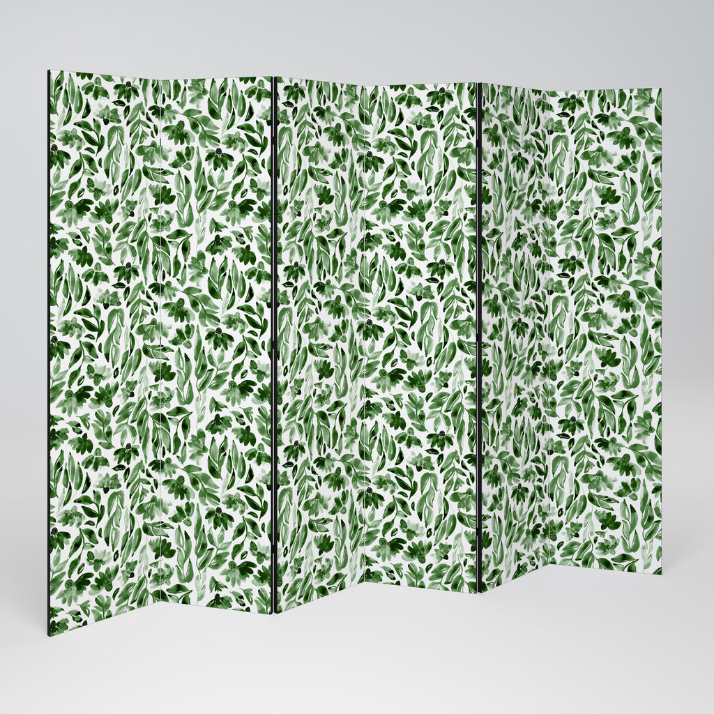 LEAFY LAYERS 6-Panel Room Divider