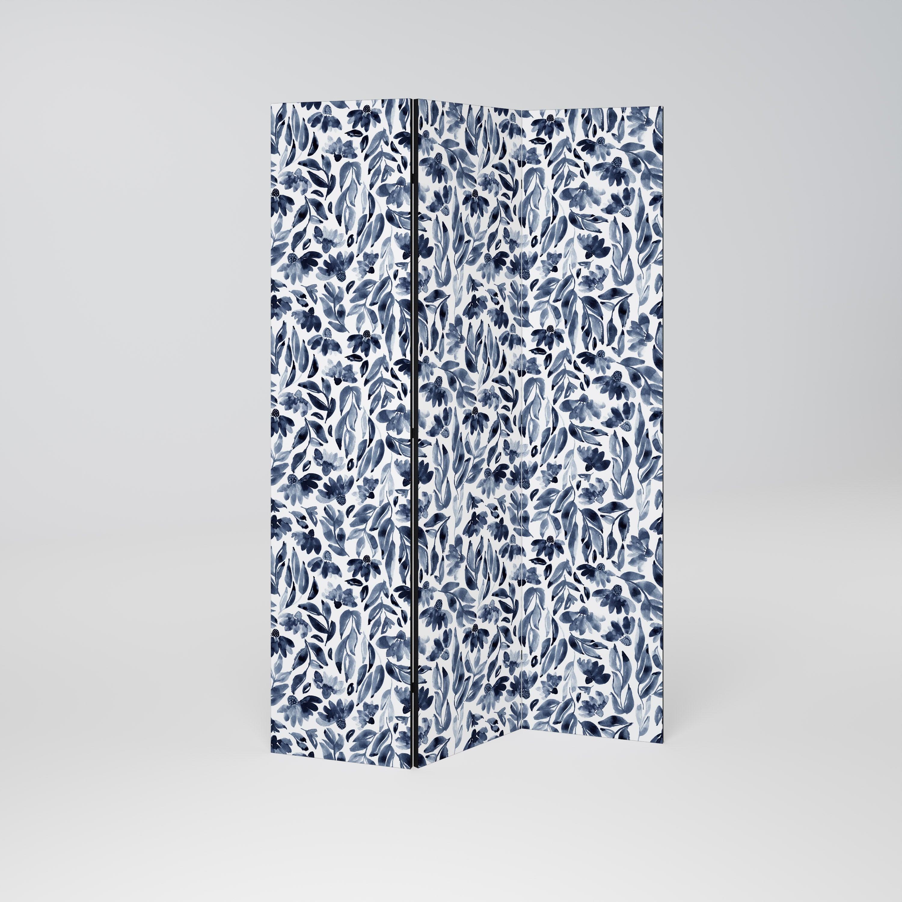 FLORAL FANTASY FABLE 3-Panel Room Divider