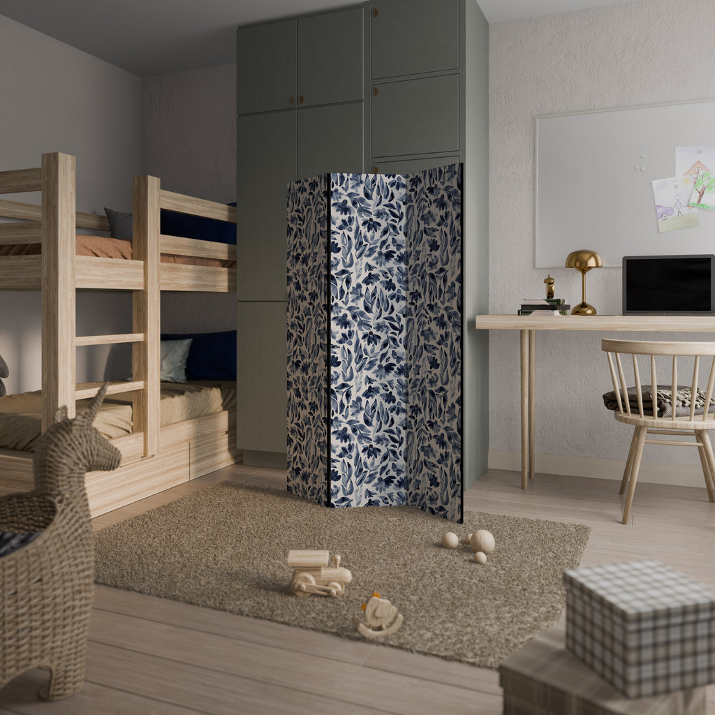 FLORAL FANTASY FABLE 3-Panel Room Divider