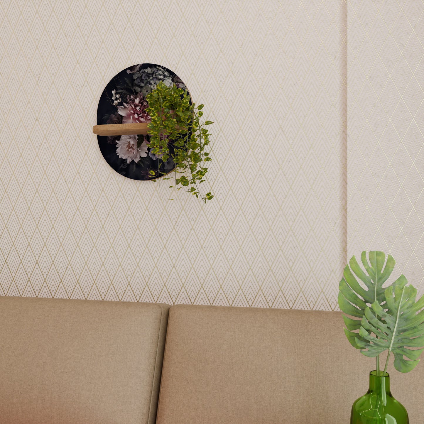 PURE BLOSSOM Art Shelf