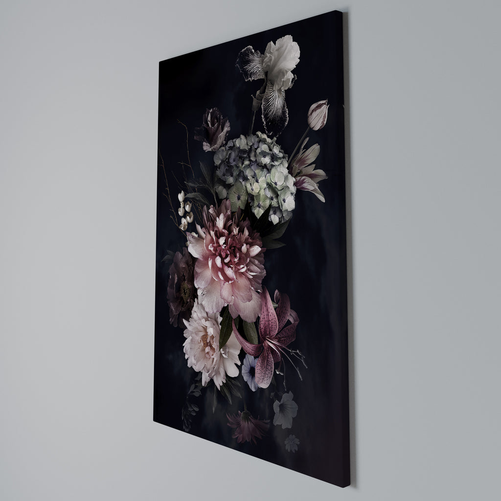 PURE BLOSSOM Vertical Canvas Print