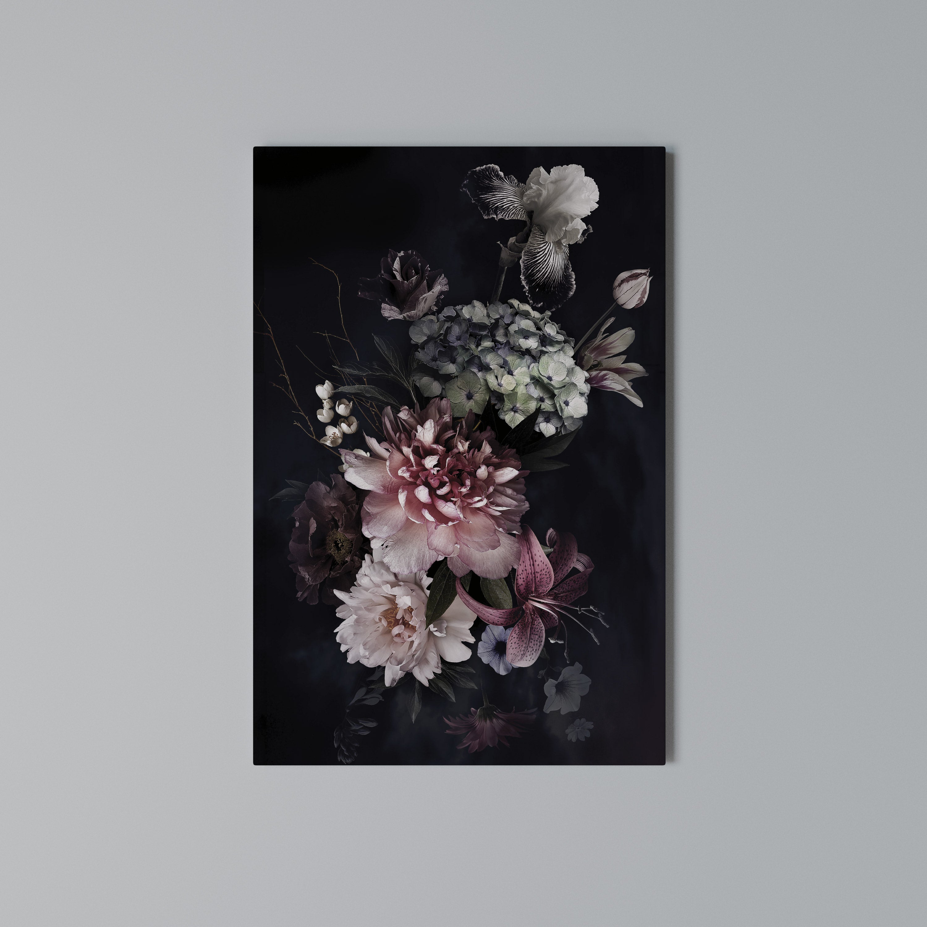 PURE BLOSSOM Vertical Canvas Print