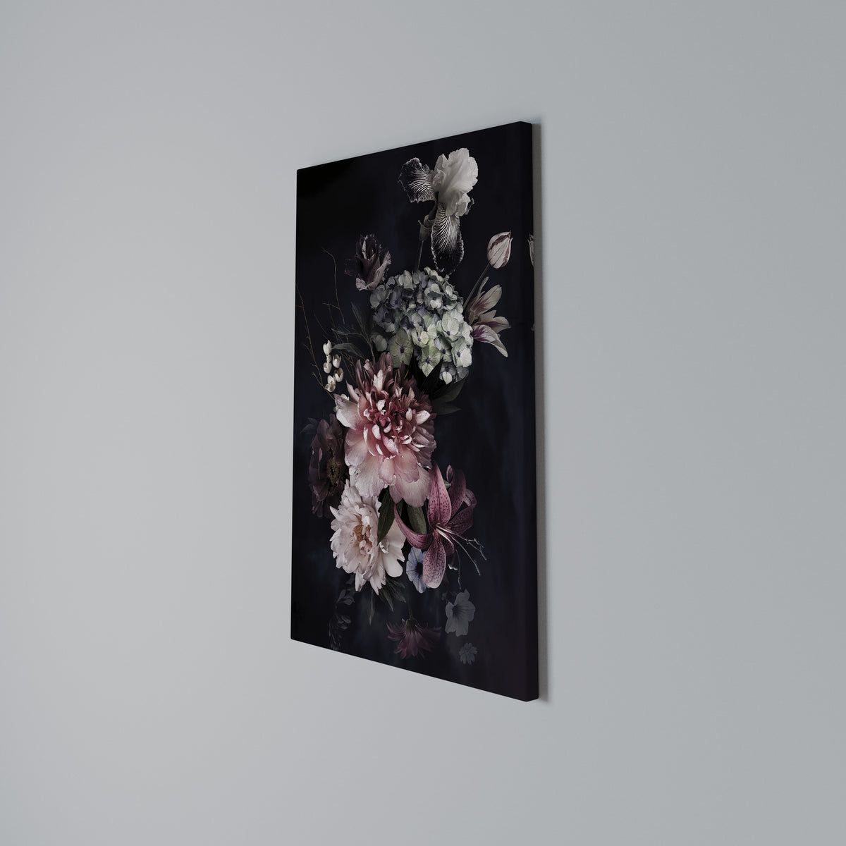 PURE BLOSSOM Vertical Canvas Print