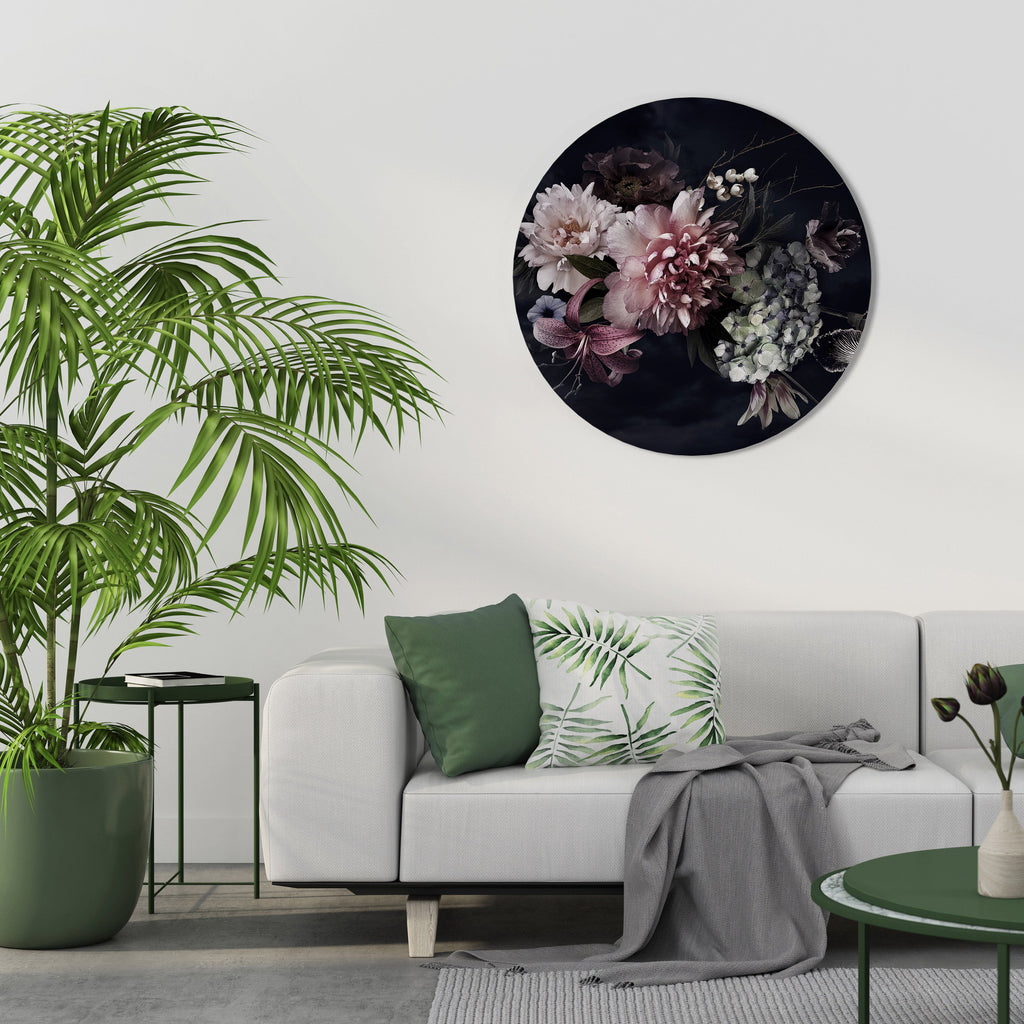 Décoration murale ronde PURE BLOSSOM