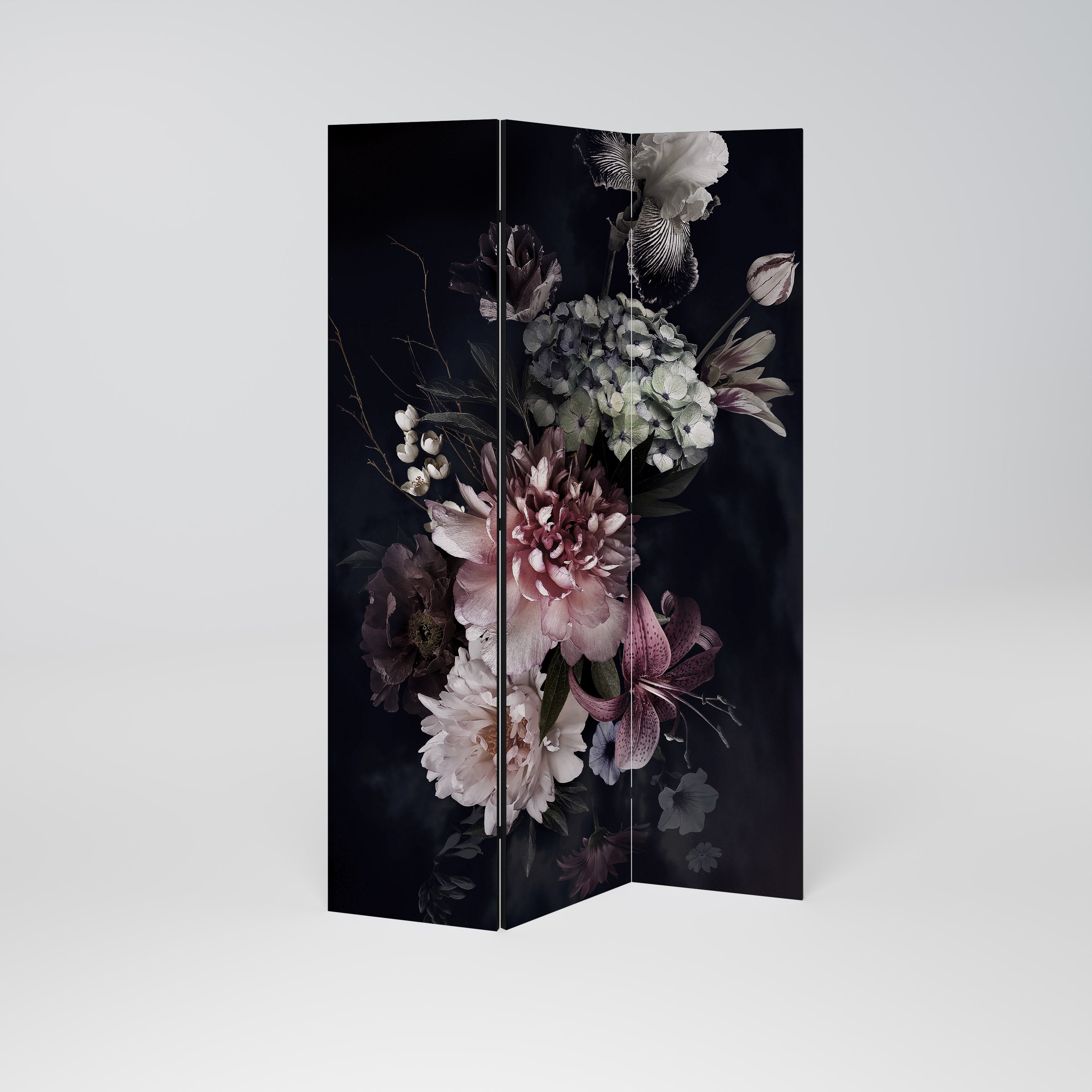 PURE BLOSSOM 3-Panel Room Divider