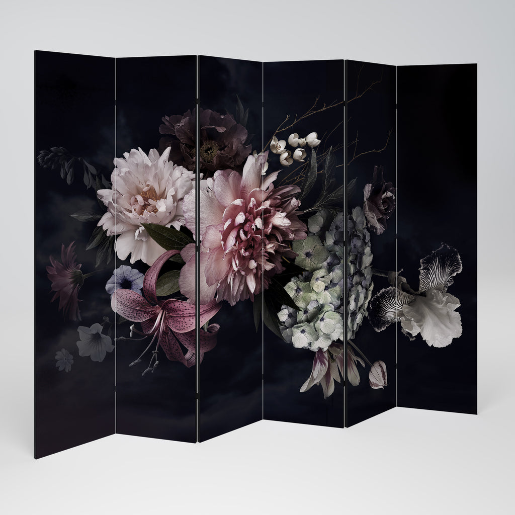 PURE BLOSSOM 6-Panel Room Divider