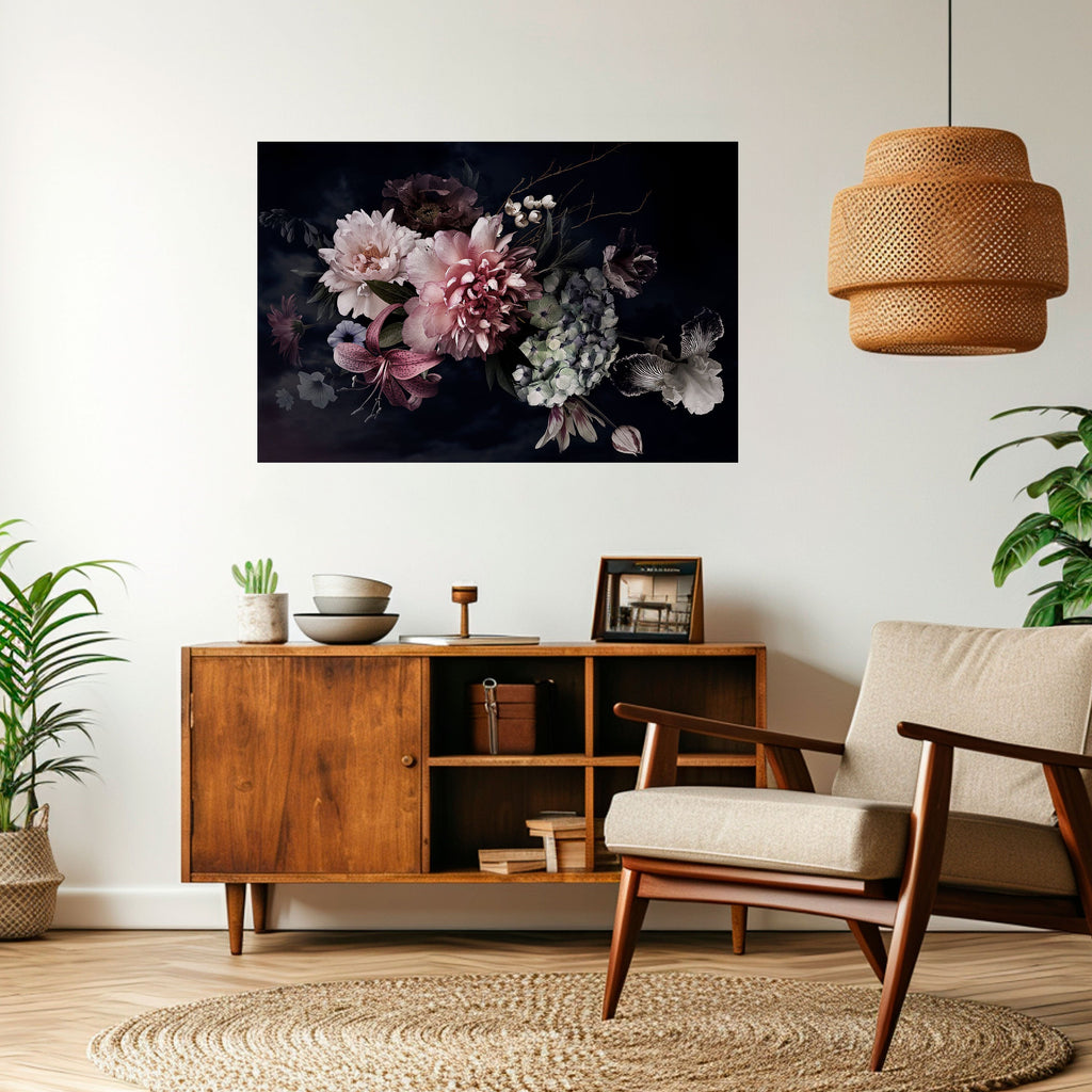 Affiche horizontale autocollante PURE BLOSSOM