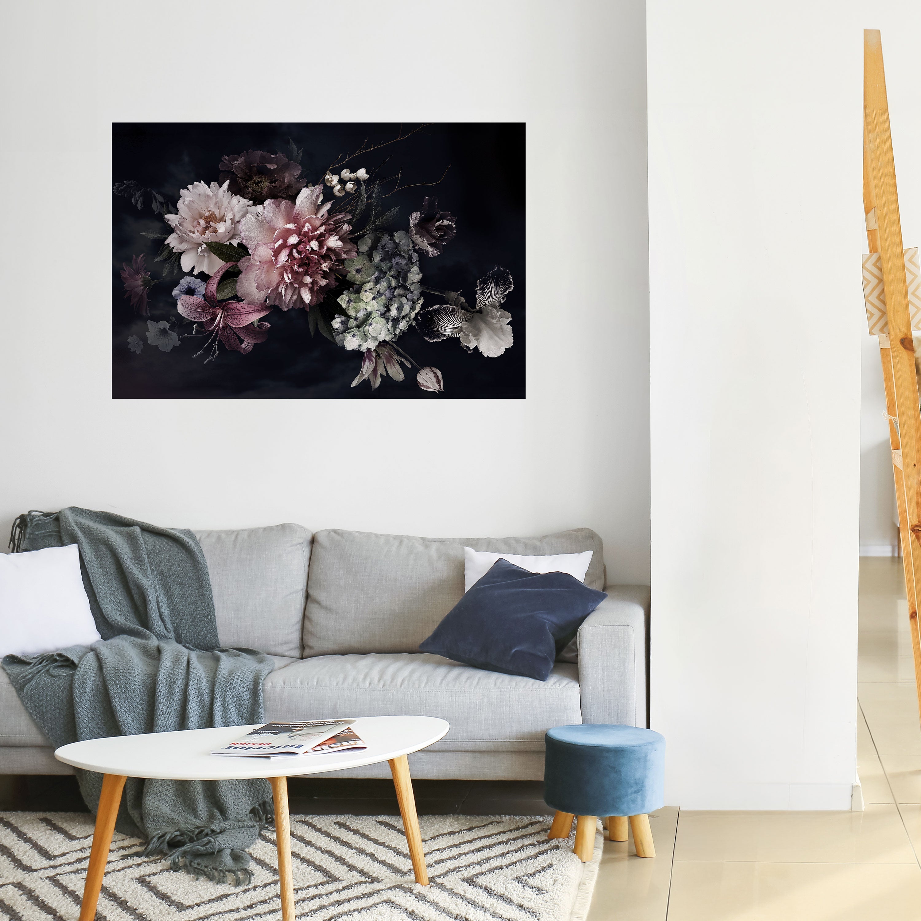 Affiche horizontale autocollante PURE BLOSSOM