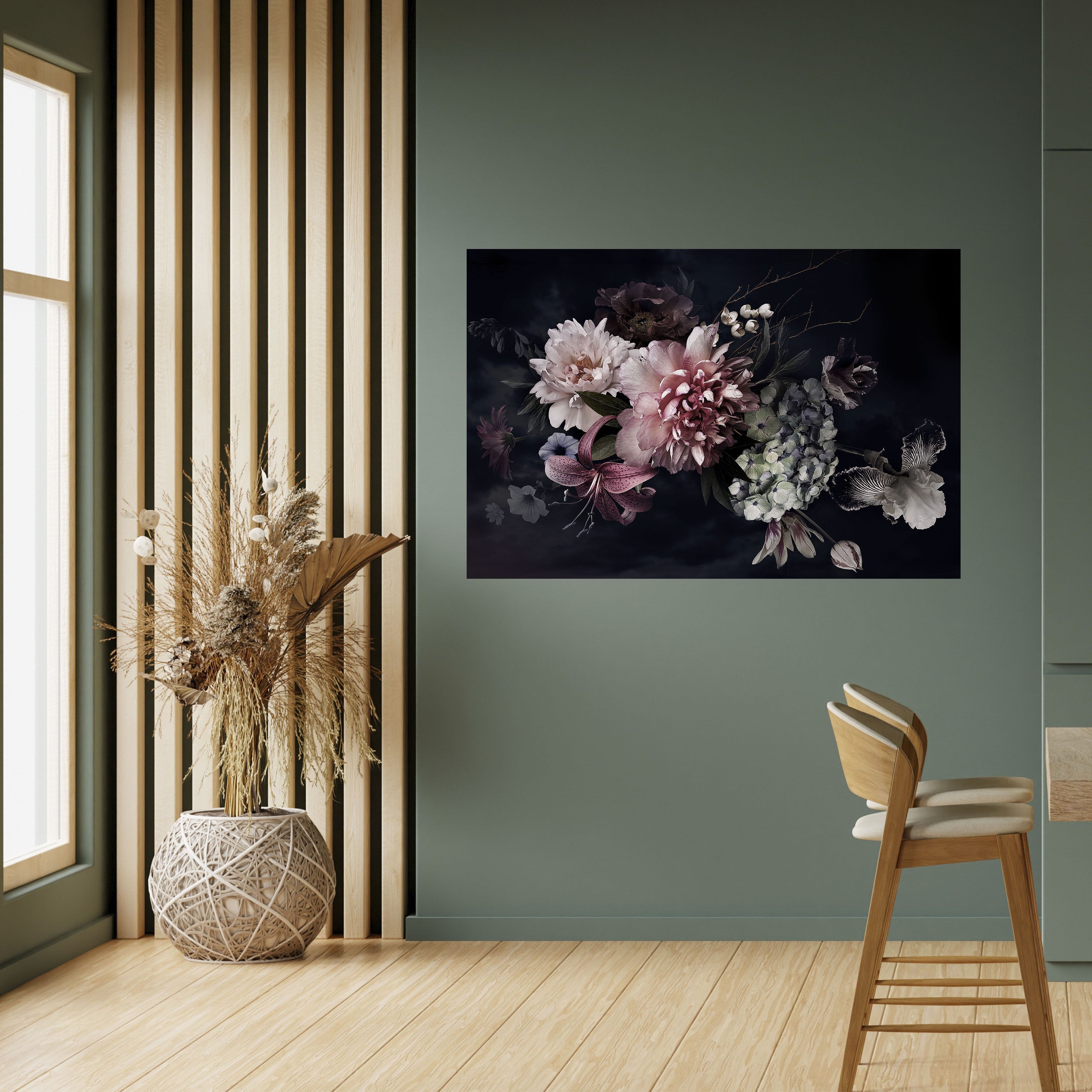 Affiche horizontale autocollante PURE BLOSSOM