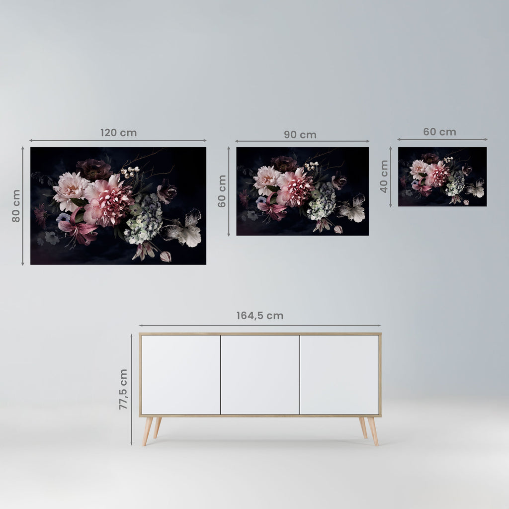 Affiche horizontale autocollante PURE BLOSSOM
