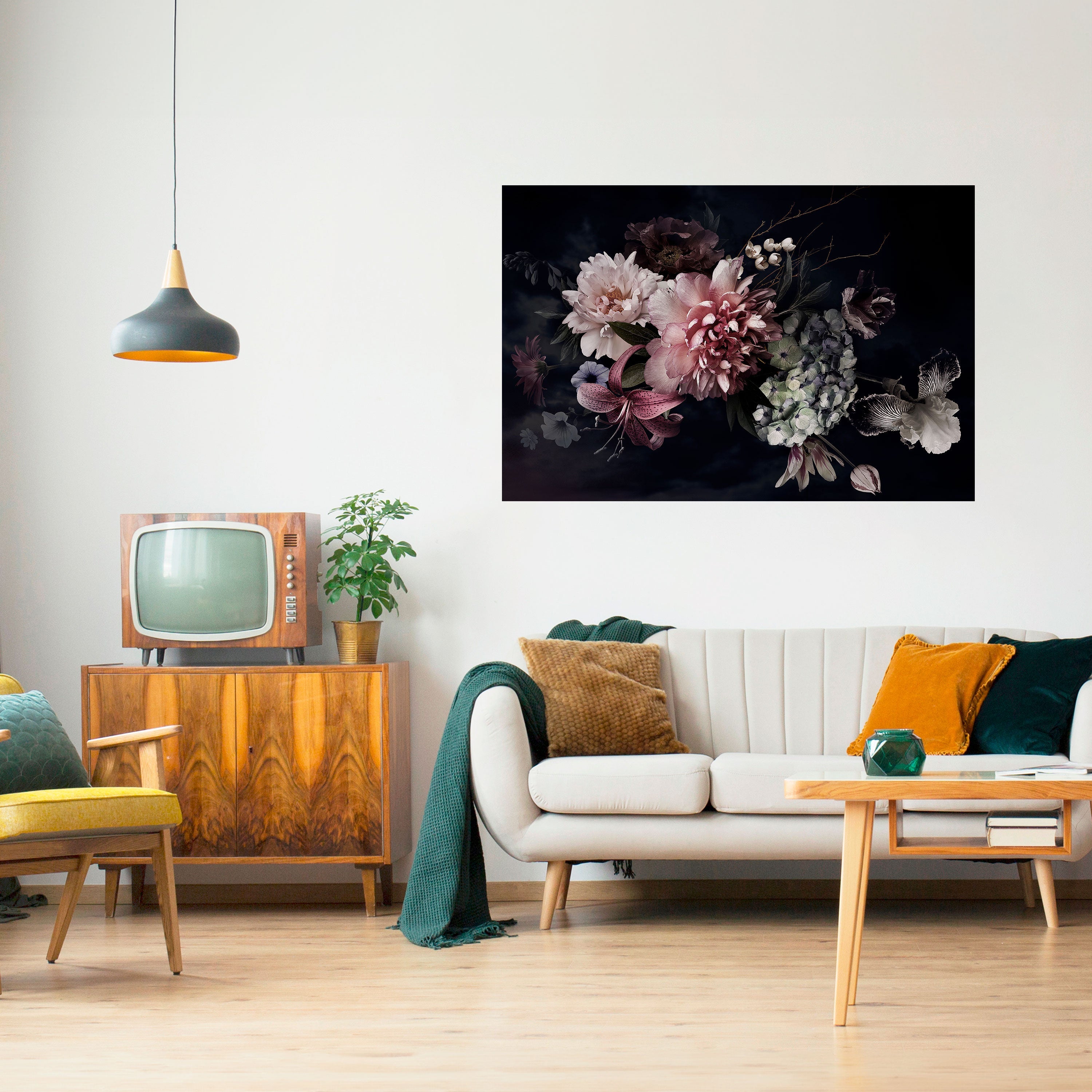 Affiche horizontale autocollante PURE BLOSSOM