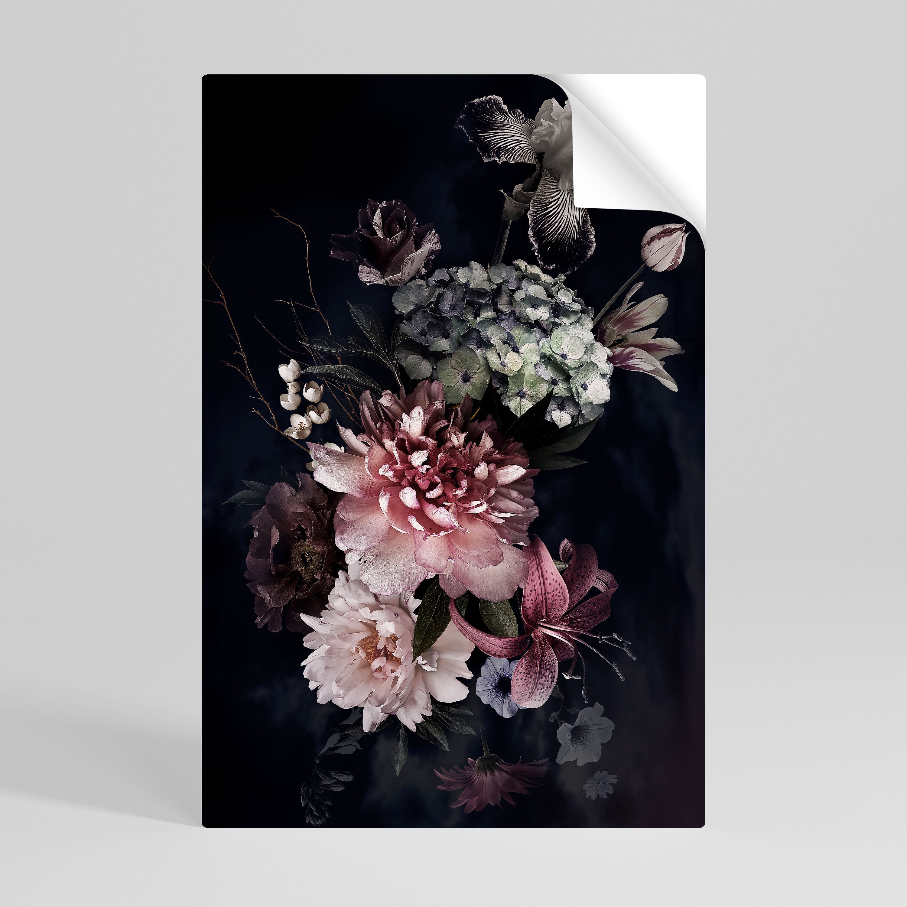 Affiche verticale autocollante PURE BLOSSOM