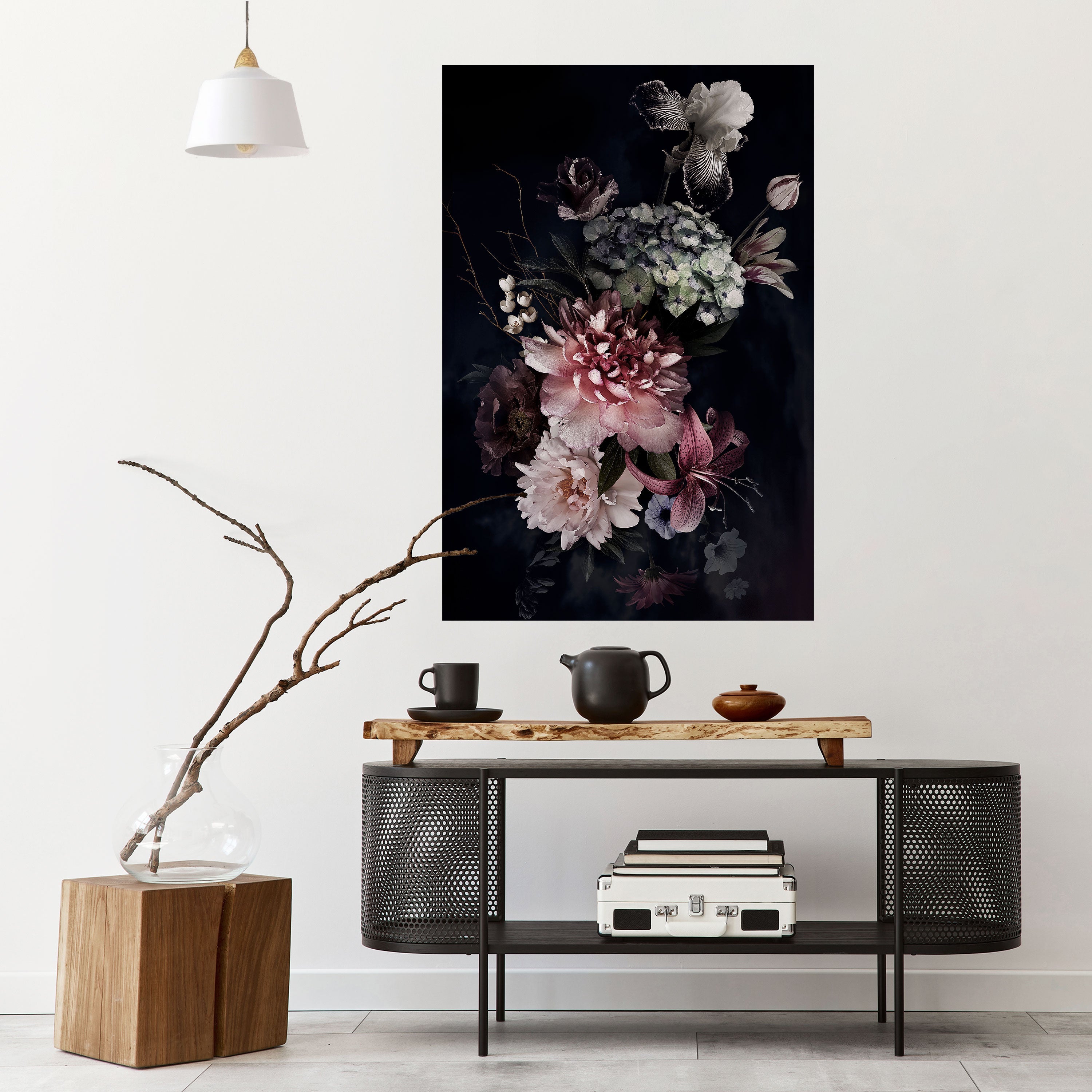 Affiche verticale autocollante PURE BLOSSOM