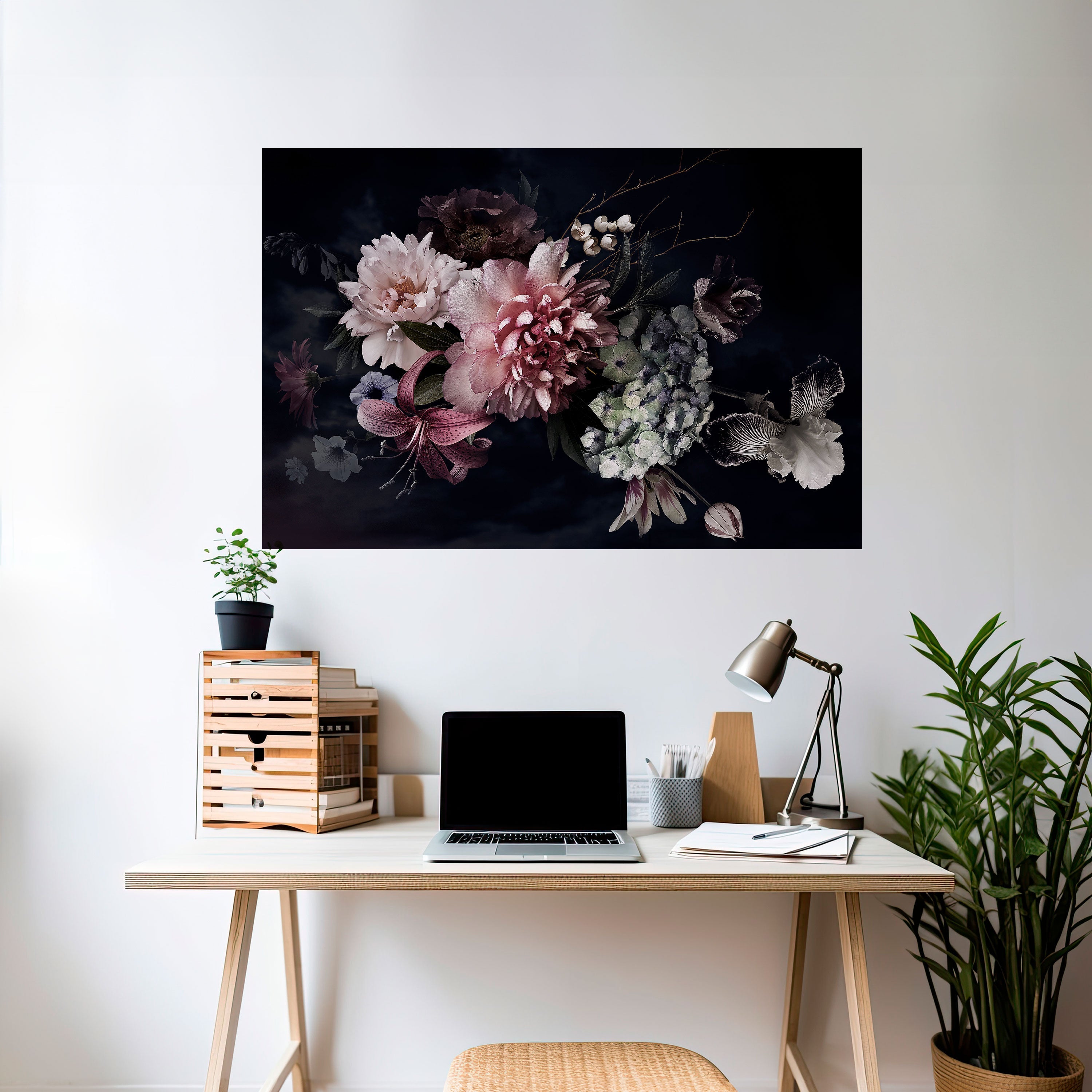 Affiche horizontale autocollante PURE BLOSSOM