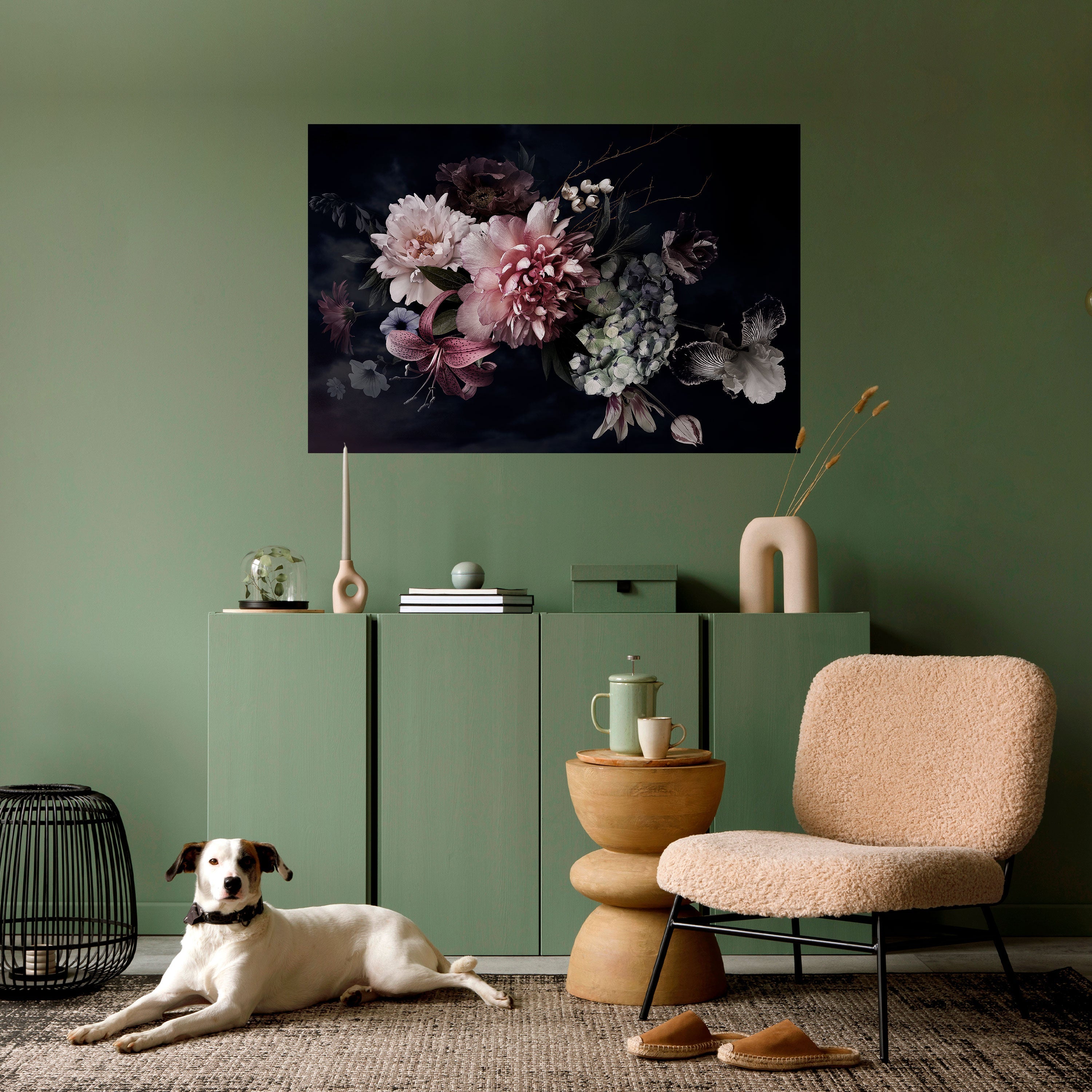 Affiche horizontale autocollante PURE BLOSSOM