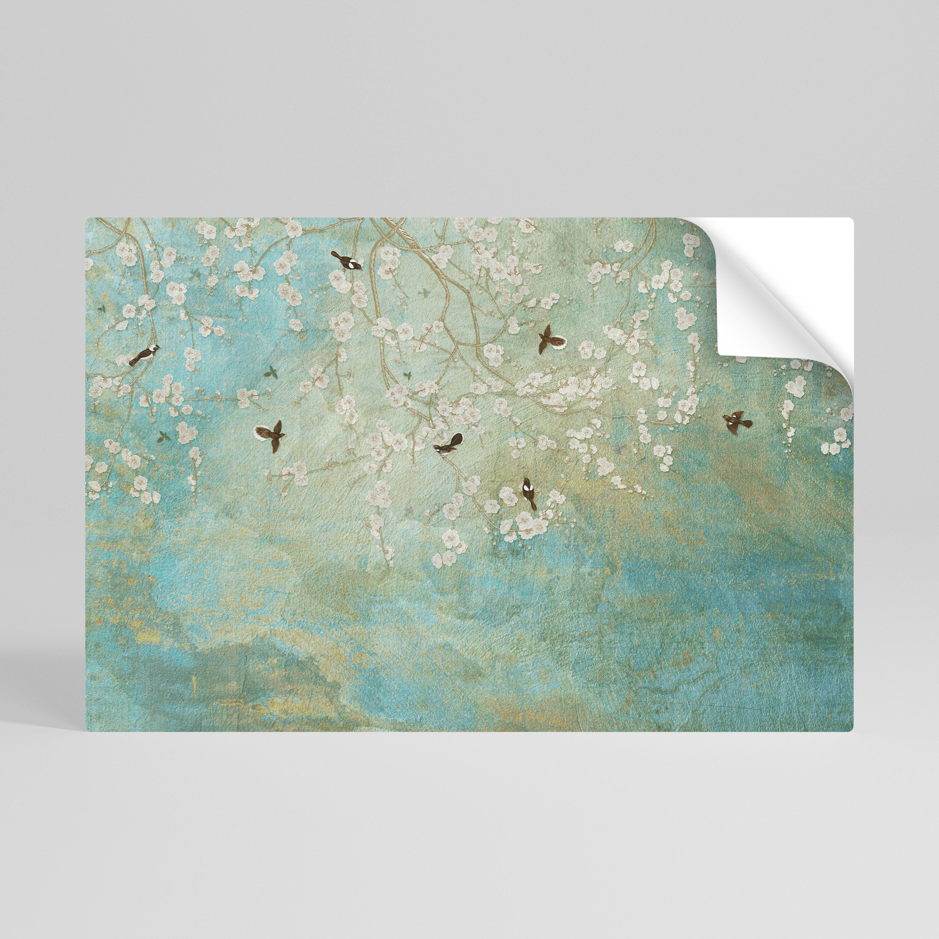 Affiche horizontale autocollante BLOOMING CHARM