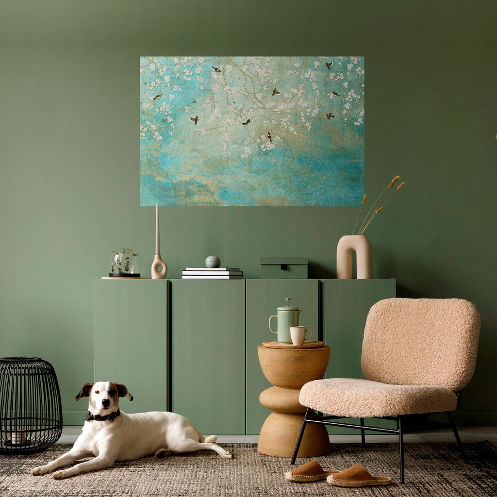 Affiche horizontale autocollante BLOOMING CHARM