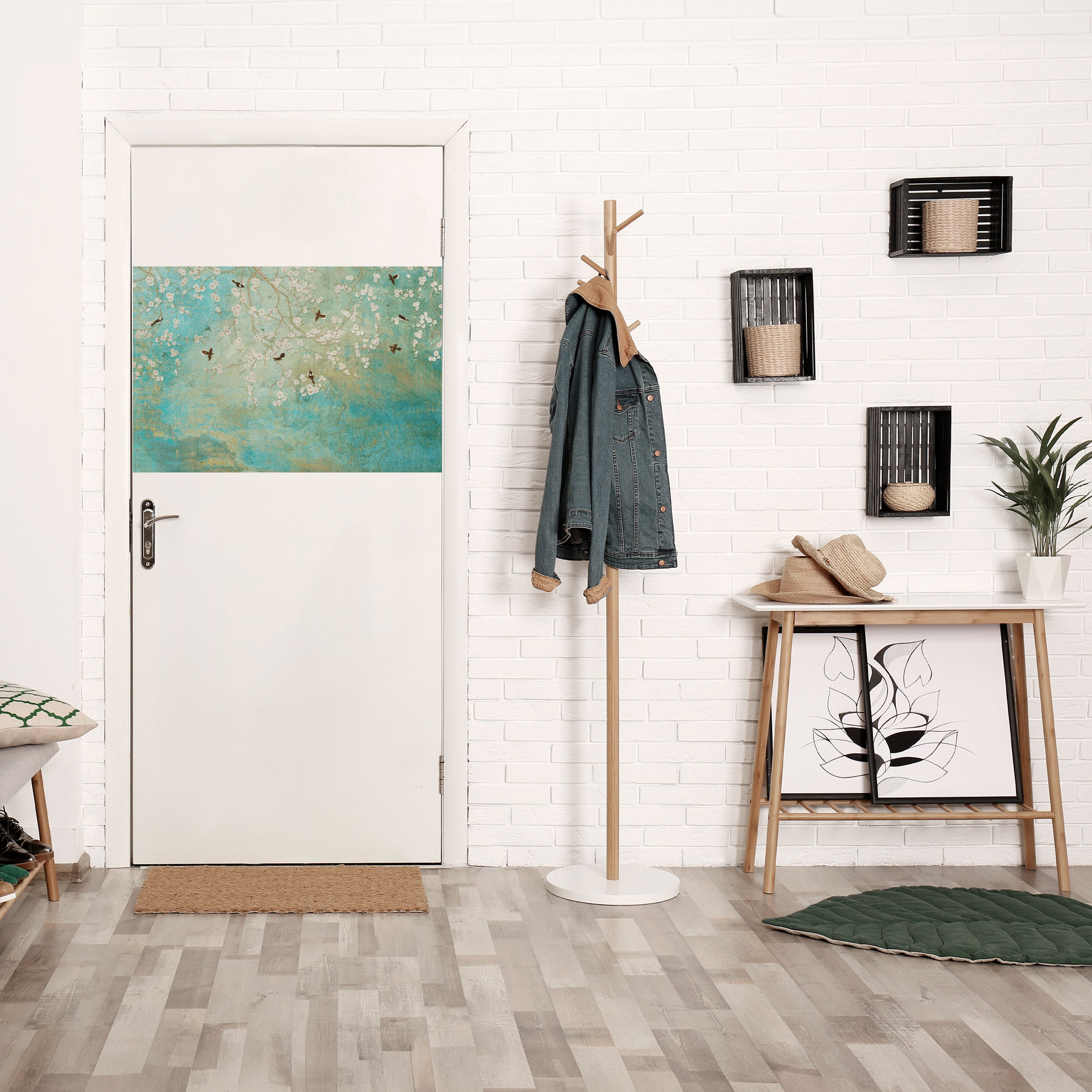 Affiche horizontale autocollante BLOOMING CHARM