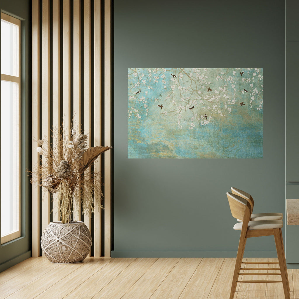 Affiche horizontale autocollante BLOOMING CHARM