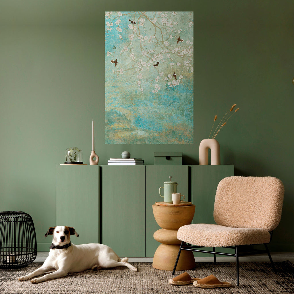 Affiche verticale autocollante BLOOMING CHARM