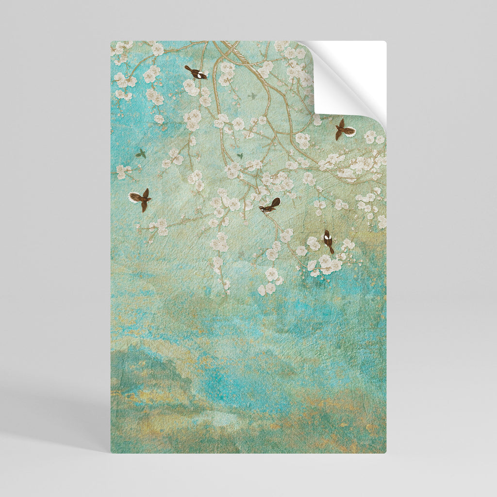 Affiche verticale autocollante BLOOMING CHARM