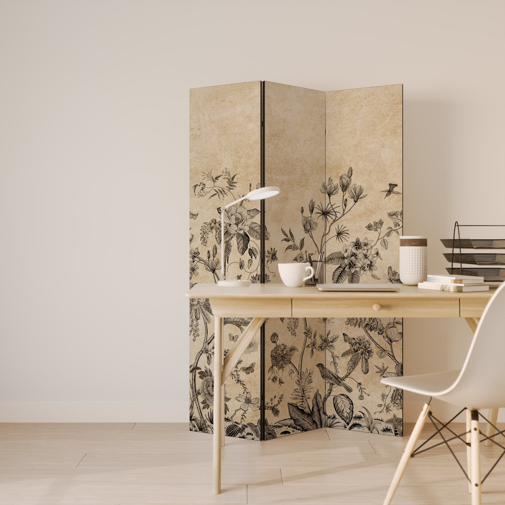 GLADE ESSENCE Decorative 3-Panel Room Divider