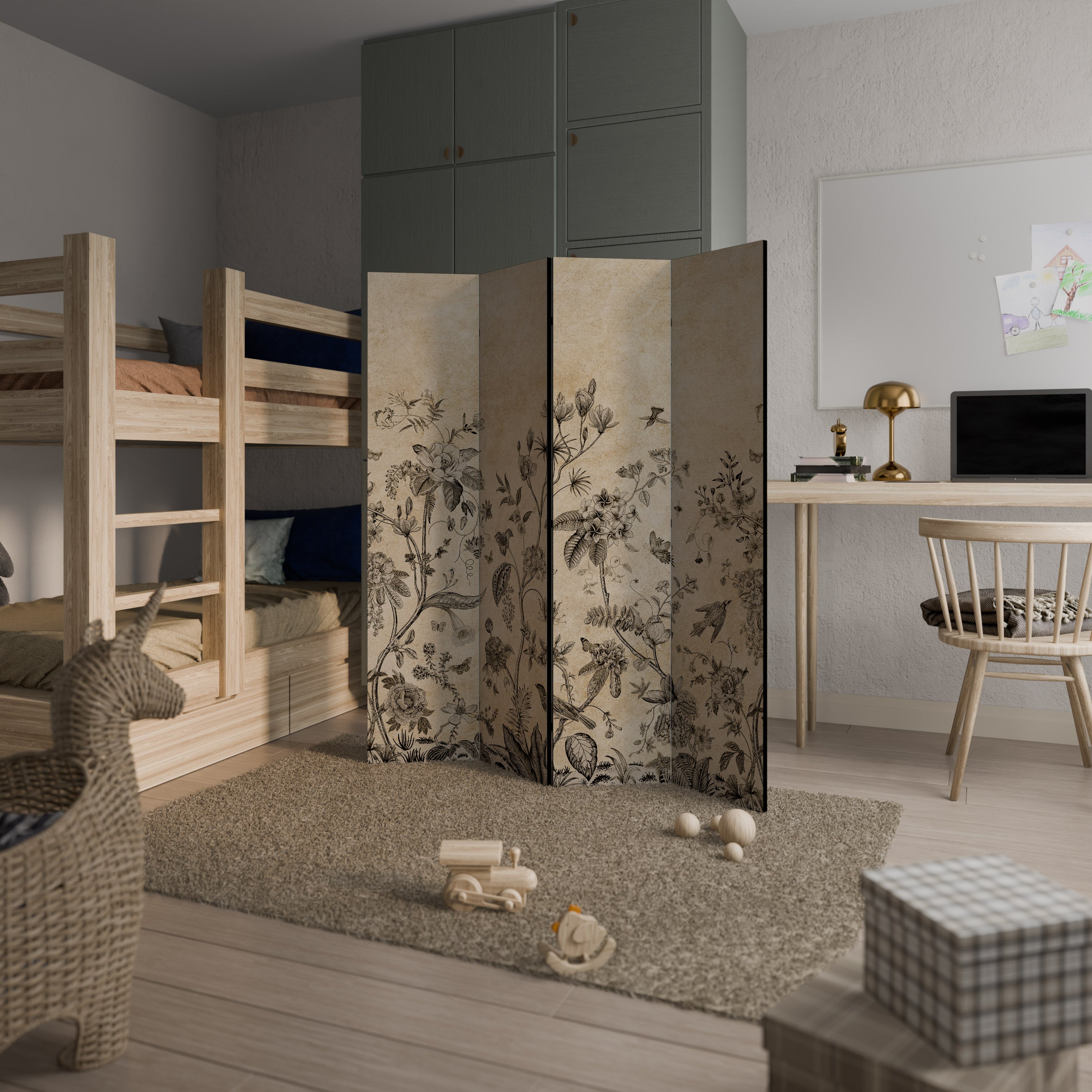 GLADE ESSENCE 4-Panel Room Divider