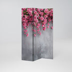 SERENE FLOWER FOLD 3-Panel Room Divider