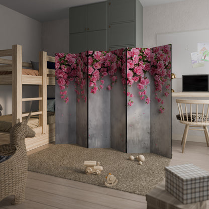 SERENE FLOWER FOLD 6-Panel Room Divider