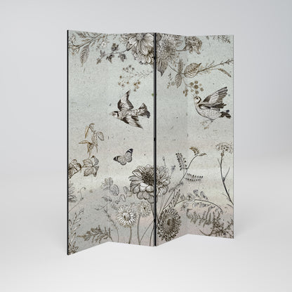 FLY ME TO THE SUN 4-Panel Room Divider