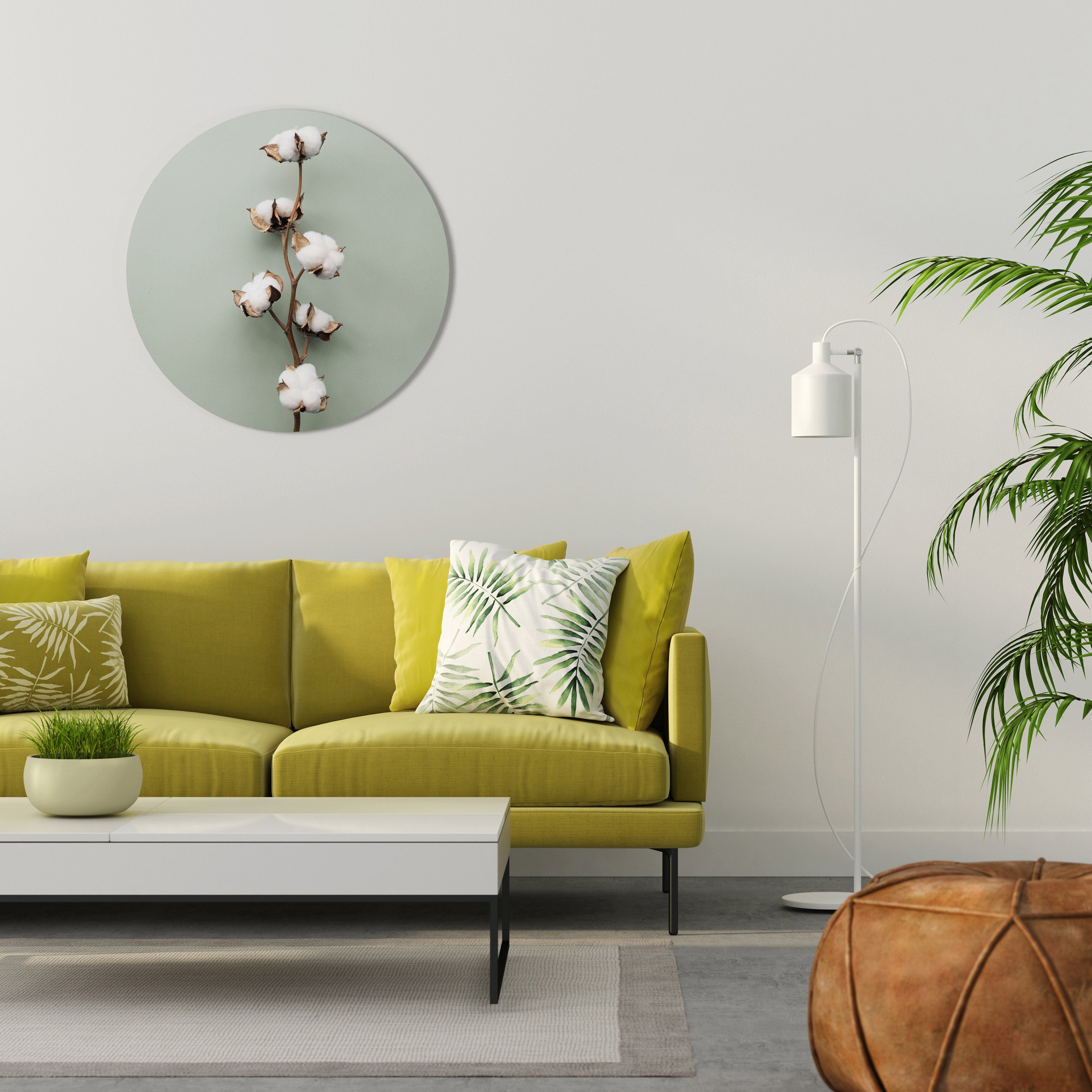 Décoration murale ronde COTTON DREAMS UNFOLDED
